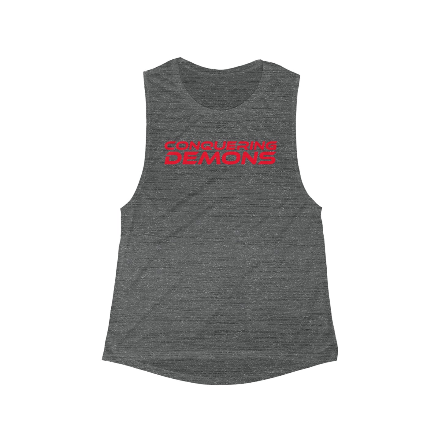 Conquering Demons - Women's Flowy Scoop Muscle Tank