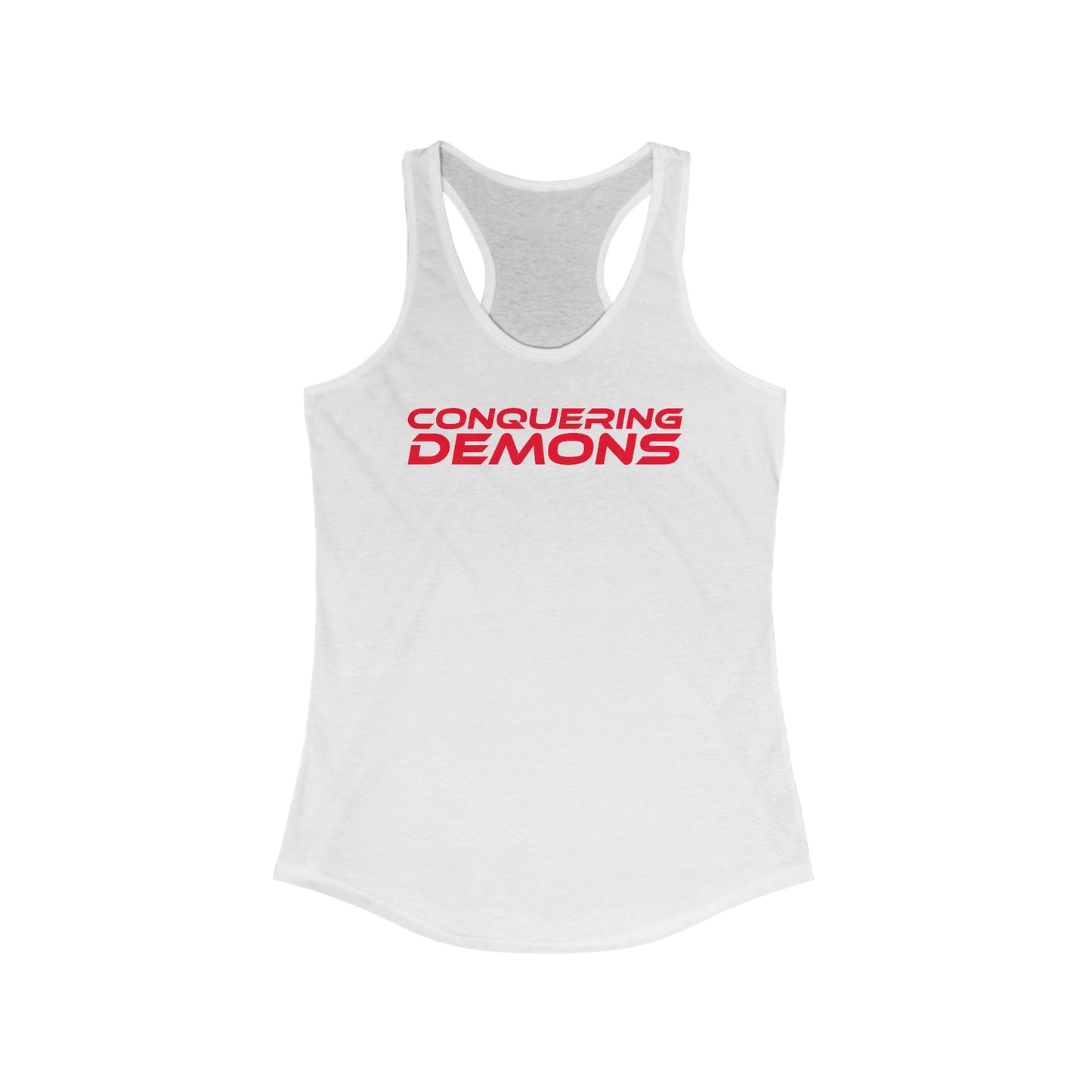 Conquering Demons - Women's Ideal Racerback Tank