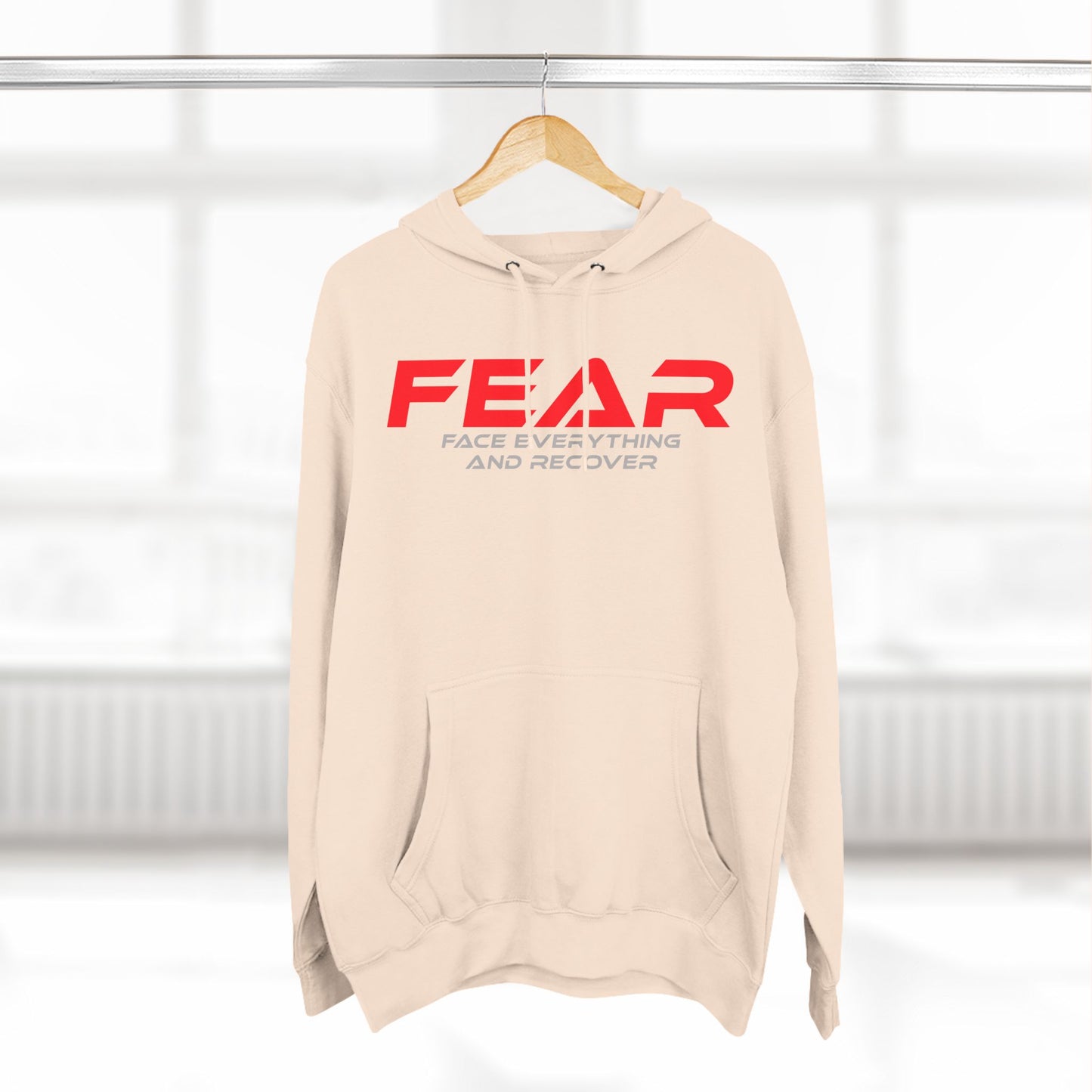 FEAR - Three-Panel Fleece Hoodie