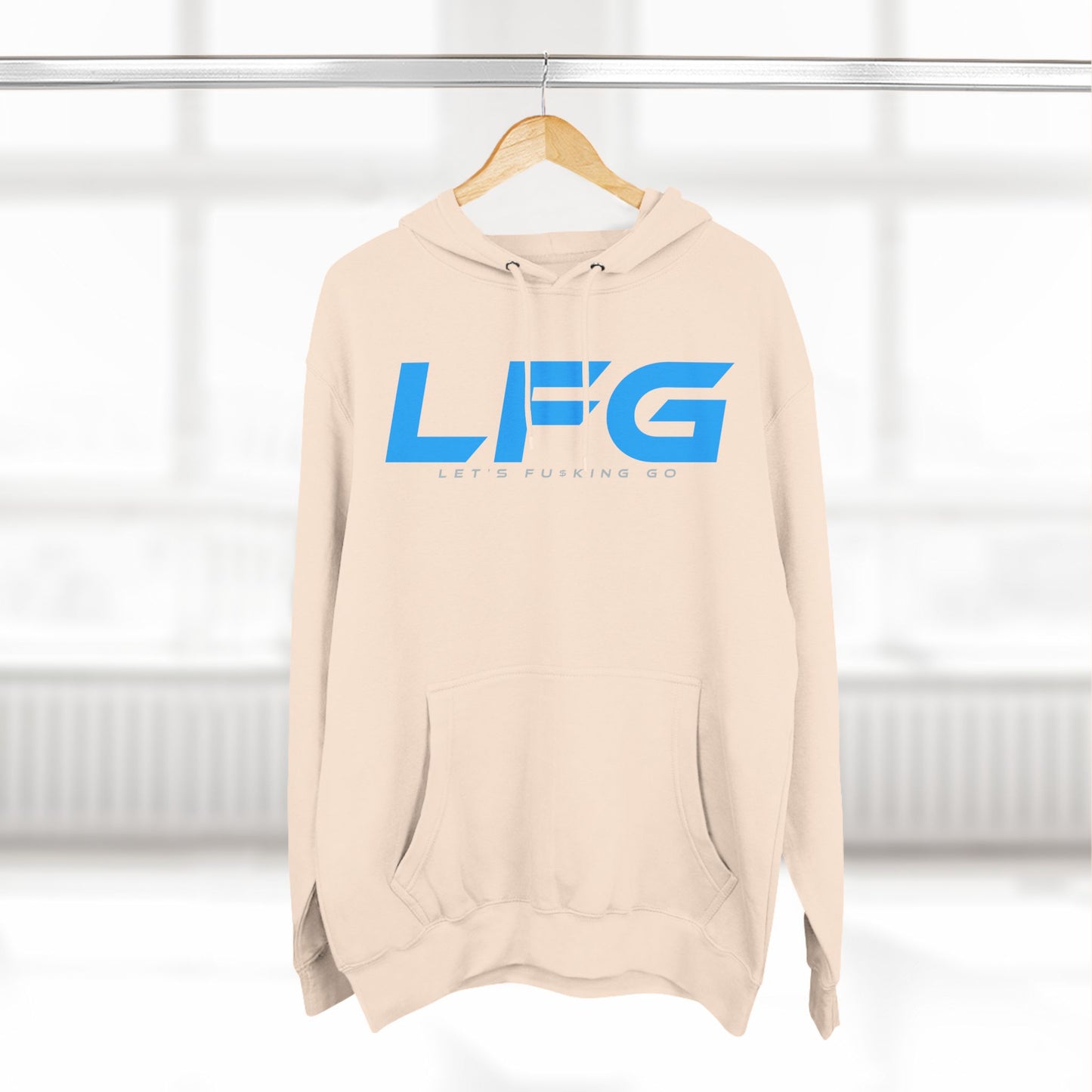 LFG Motivational Fleece Hoodie - Comfortable and Stylish for Everyday Wear