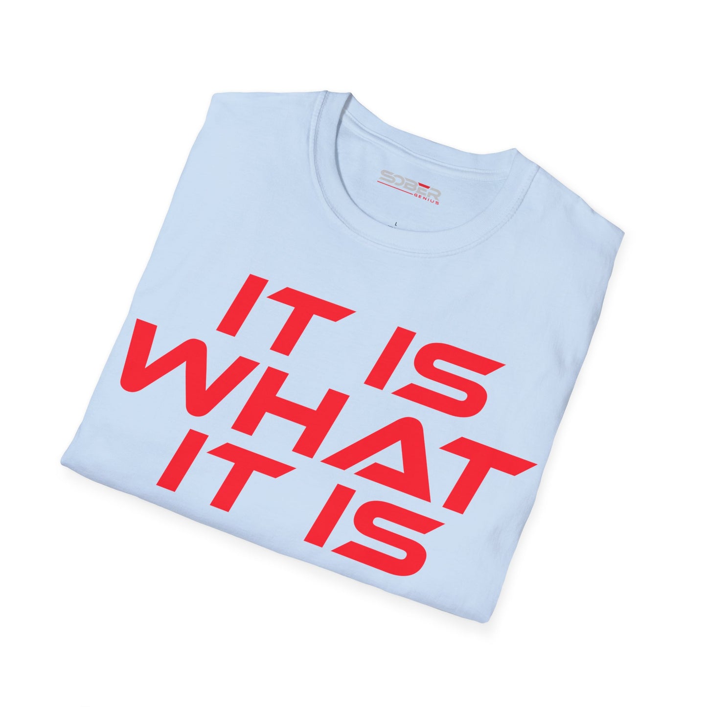 It Is What It Is - Unisex Softstyle T-Shirt