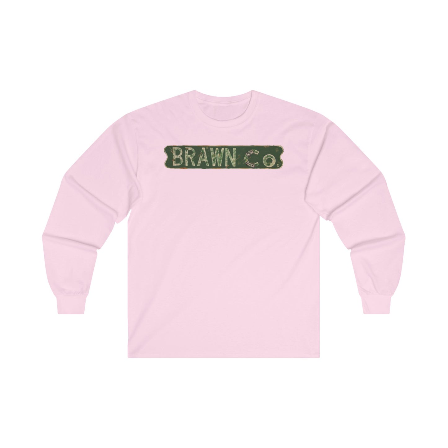 BrawnCo  - Unisex Ultra Cotton Long Sleeve Tee - Casual Comfort for Everyday Wear