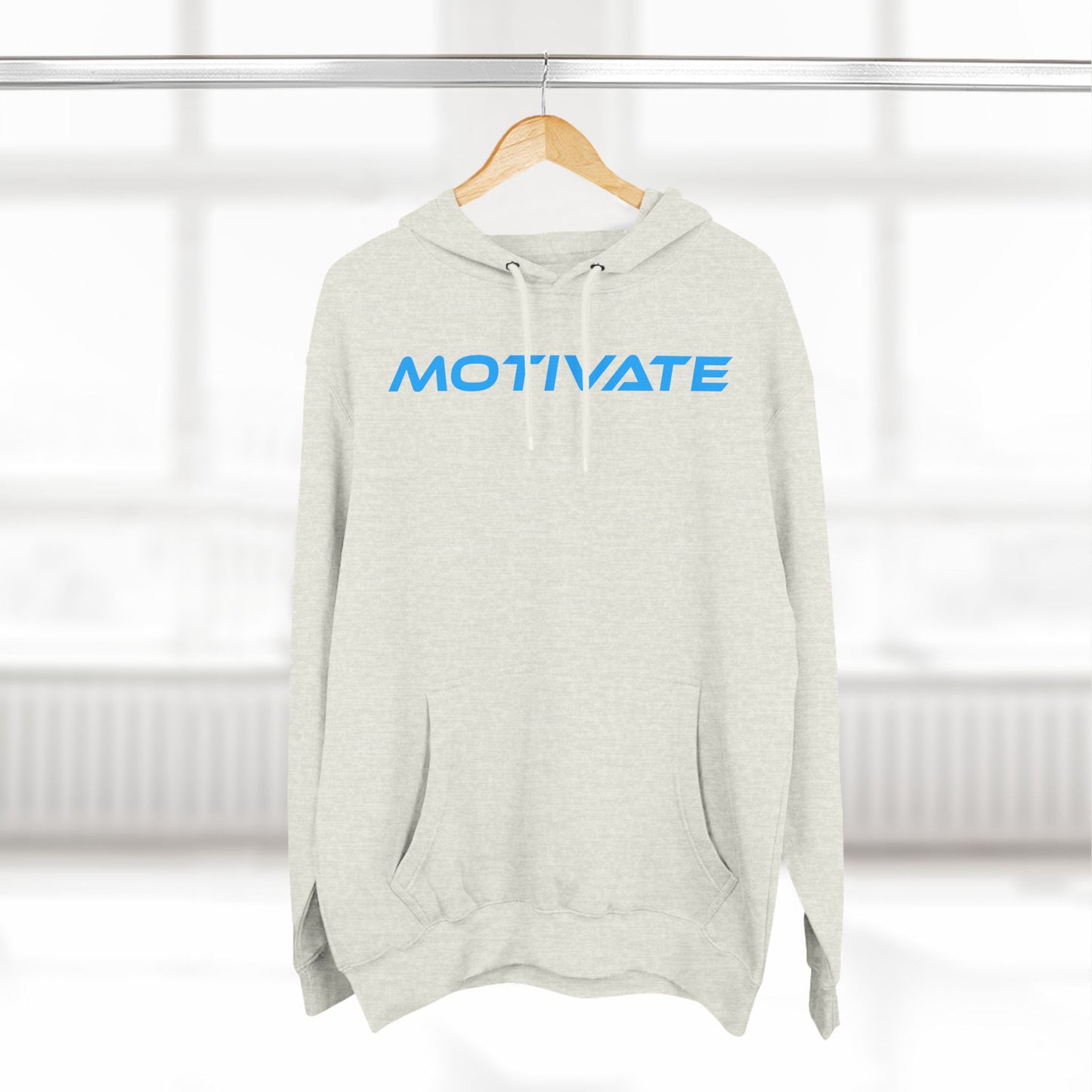 Motivate - Three-Panel Fleece Hoodie