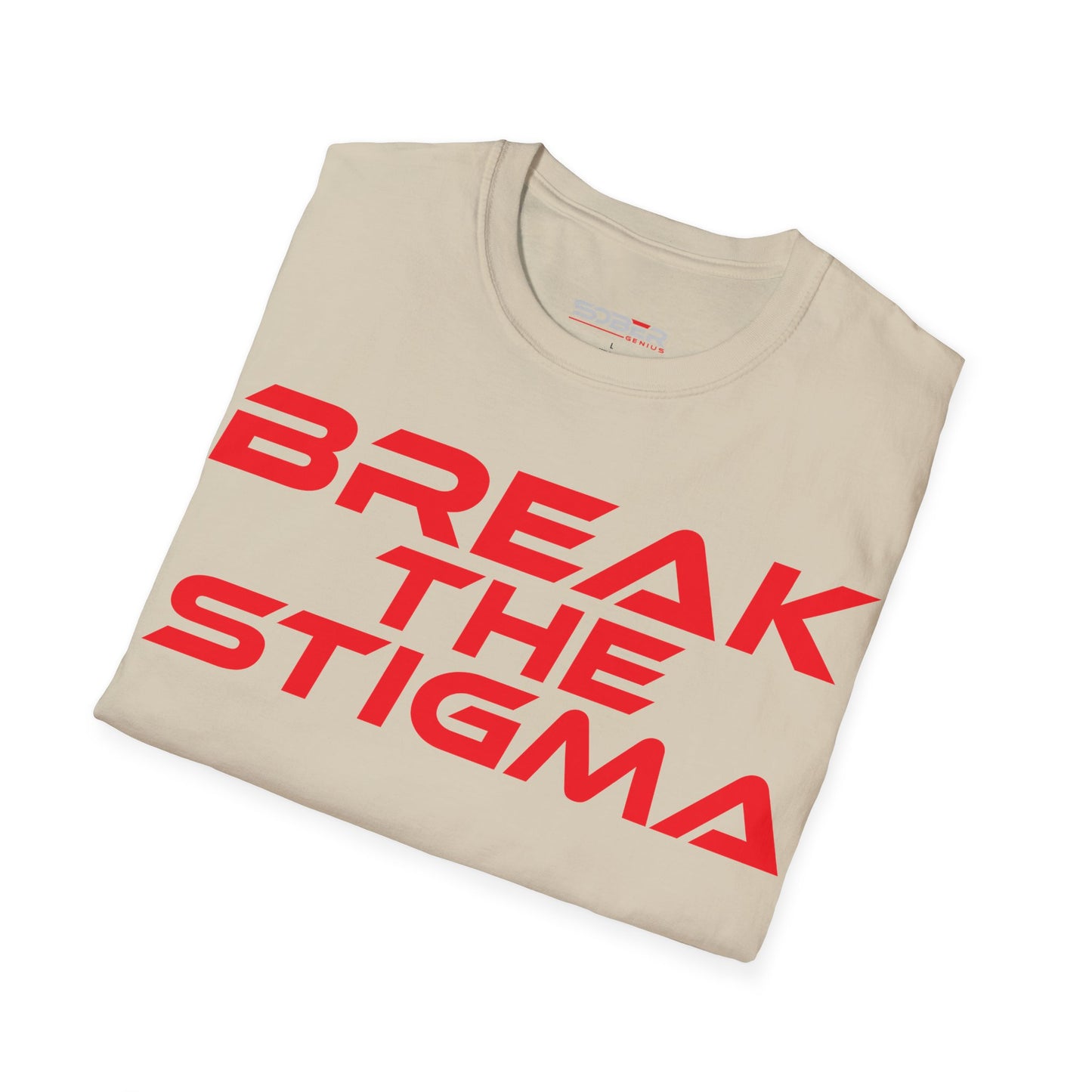 Break The Stigma - Unisex Softstyle T-Shirt