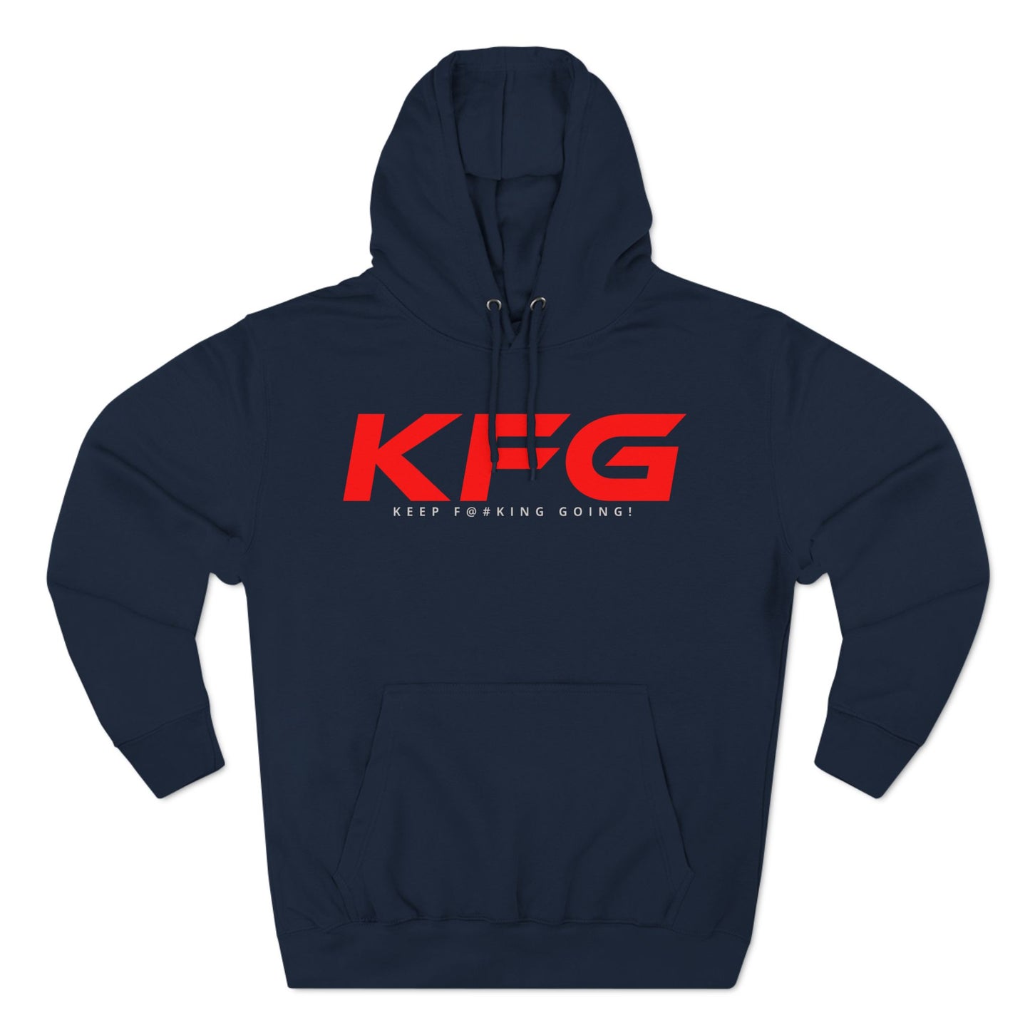 KFG [ Three-Panel Fleece Hoodie