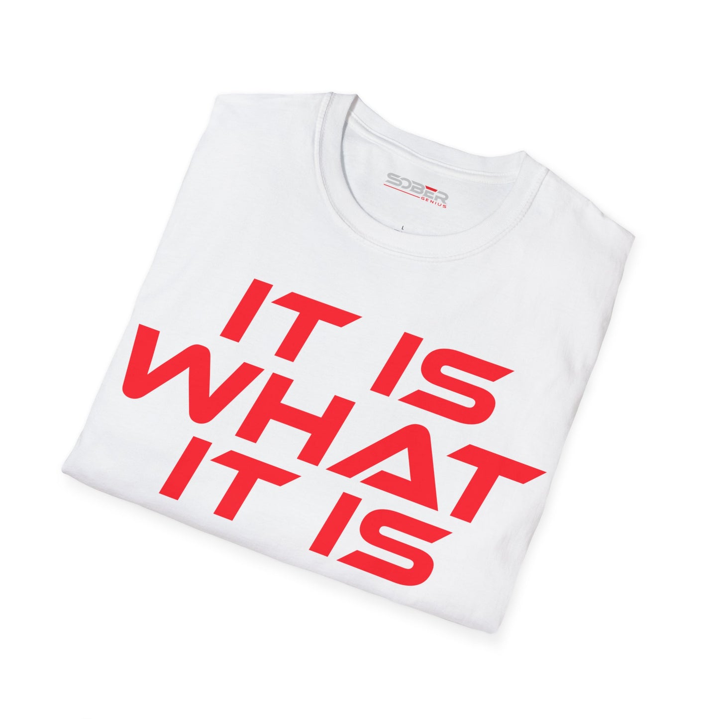 It Is What It Is - Unisex Softstyle T-Shirt