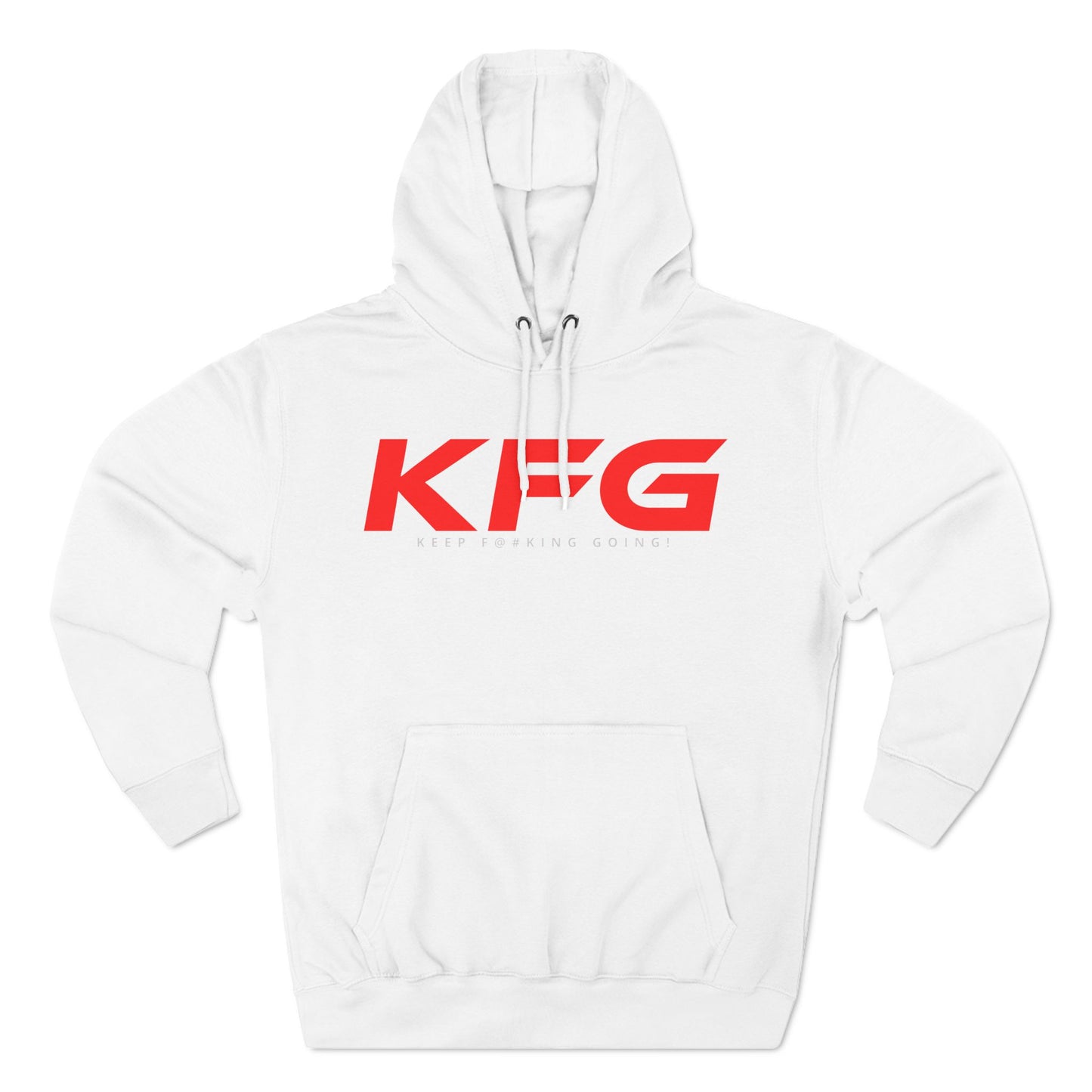 KFG [ Three-Panel Fleece Hoodie