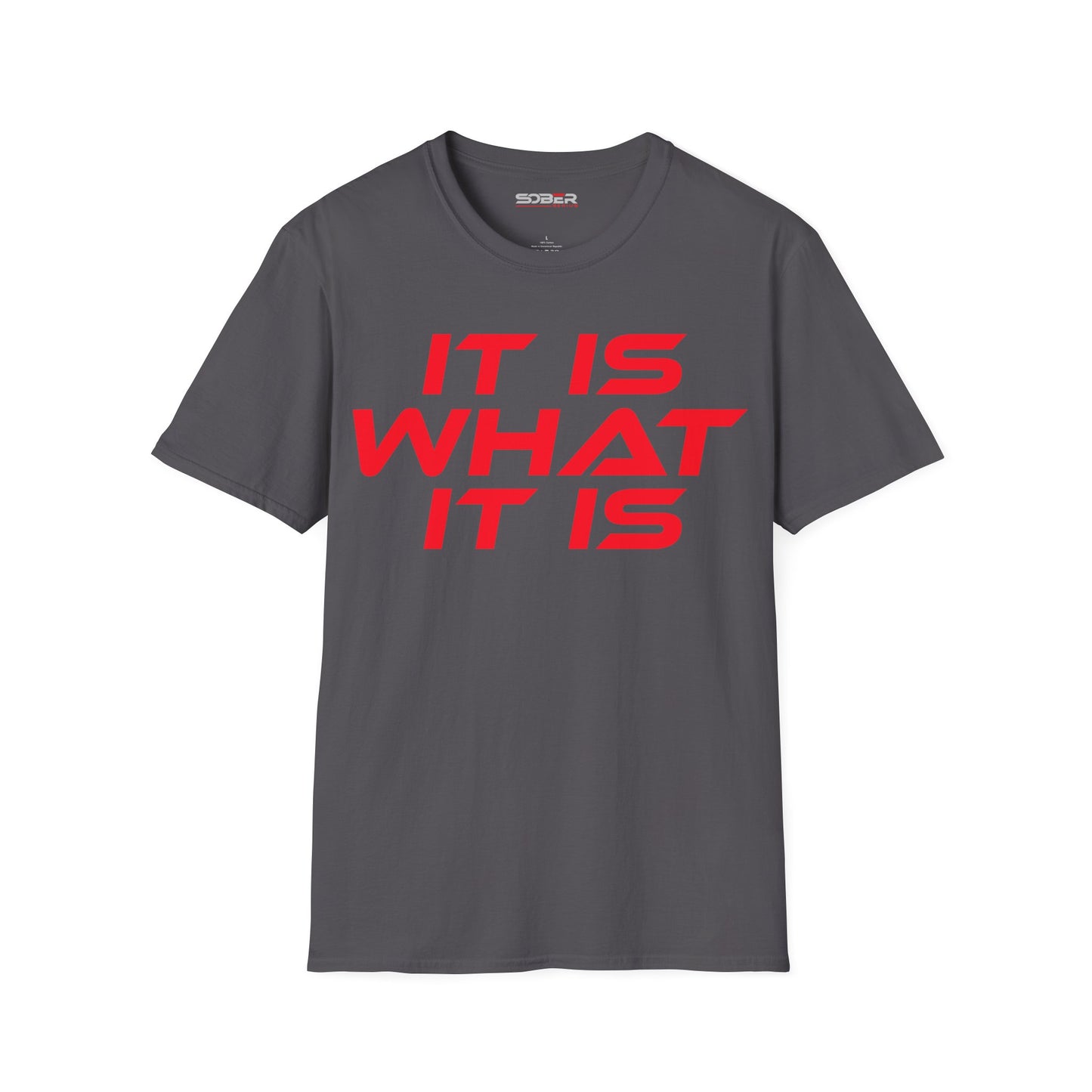 It Is What It Is - Unisex Softstyle T-Shirt