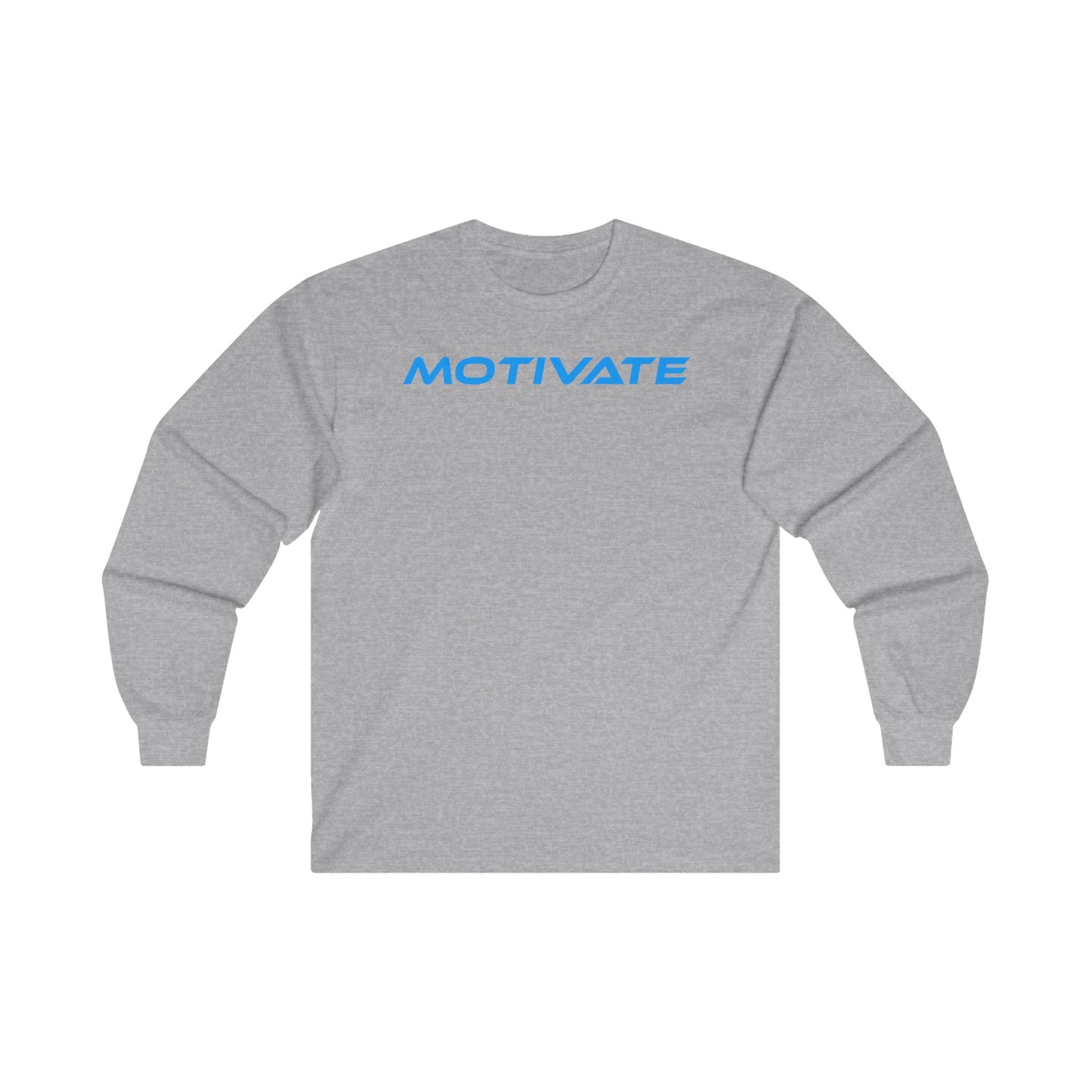 Motivate Unisex Ultra Cotton Long Sleeve Tee - Motivational Shirt for Fitness and Everyday Inspiration