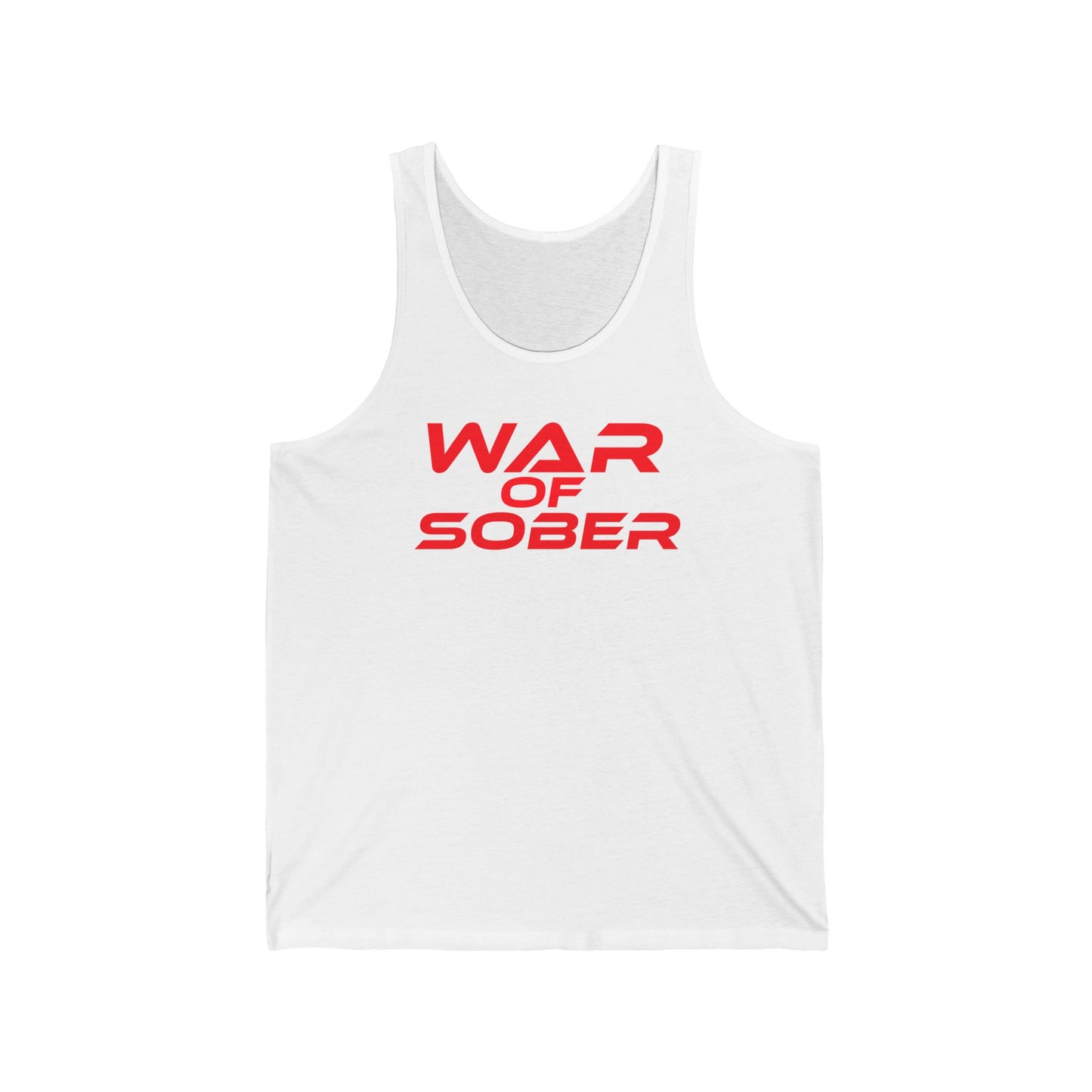 War Of Sober - Unisex Jersey Tank