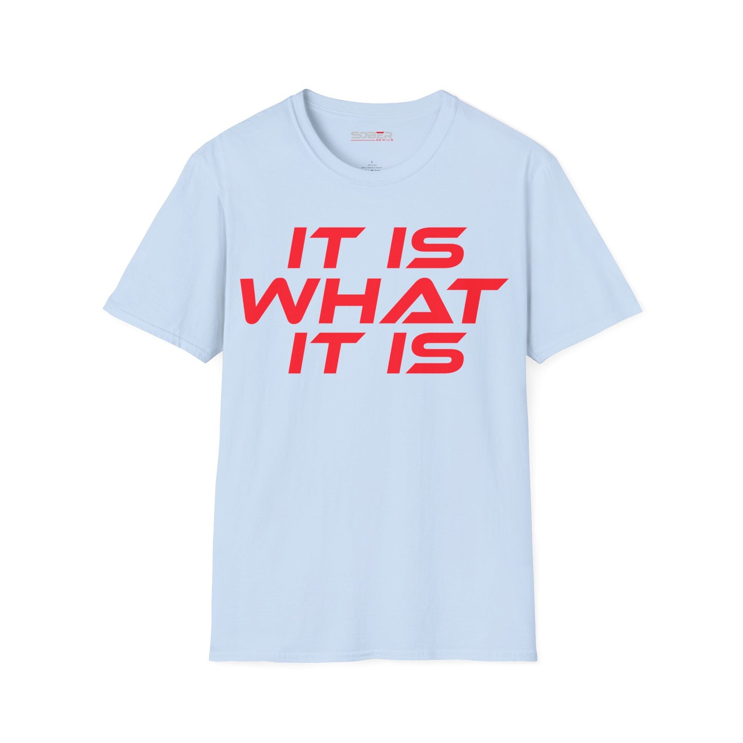 It Is What It Is - Unisex Softstyle T-Shirt