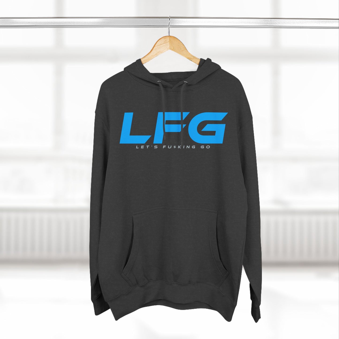 LFG Motivational Fleece Hoodie - Comfortable and Stylish for Everyday Wear