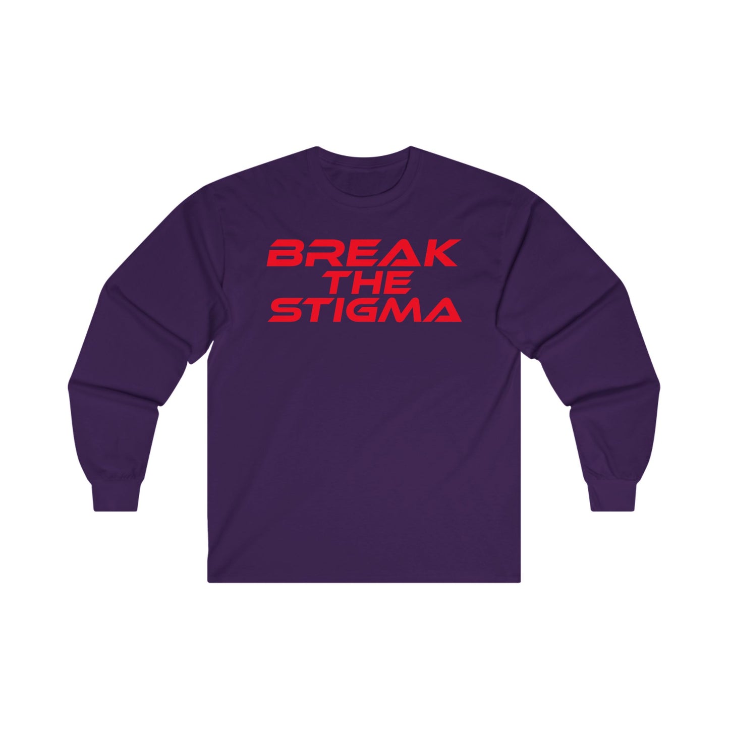 Break The Stigma - Unisex Long Sleeve Tee - Awareness & Support Wear