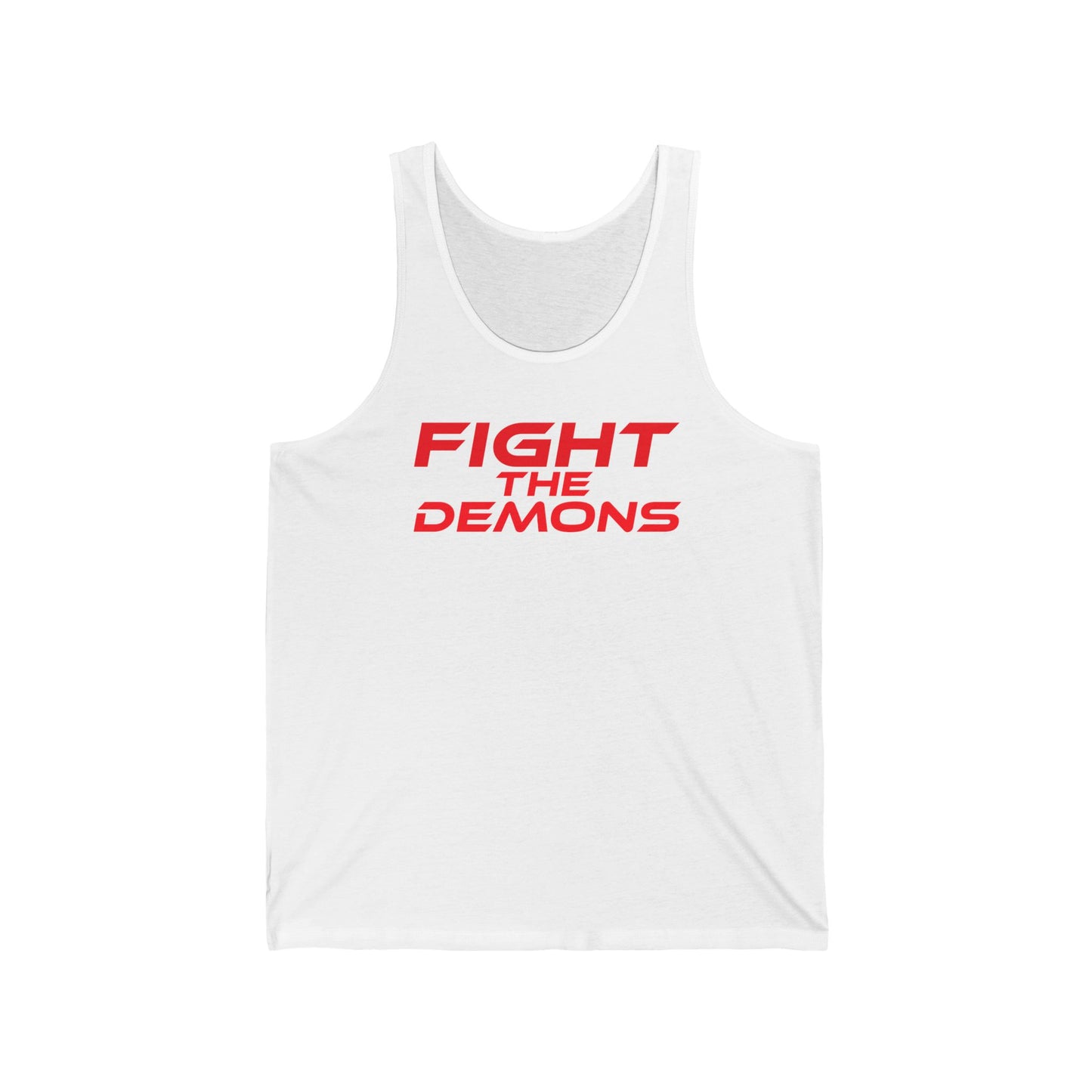 Fight The Demons - Unisex Jersey Tank