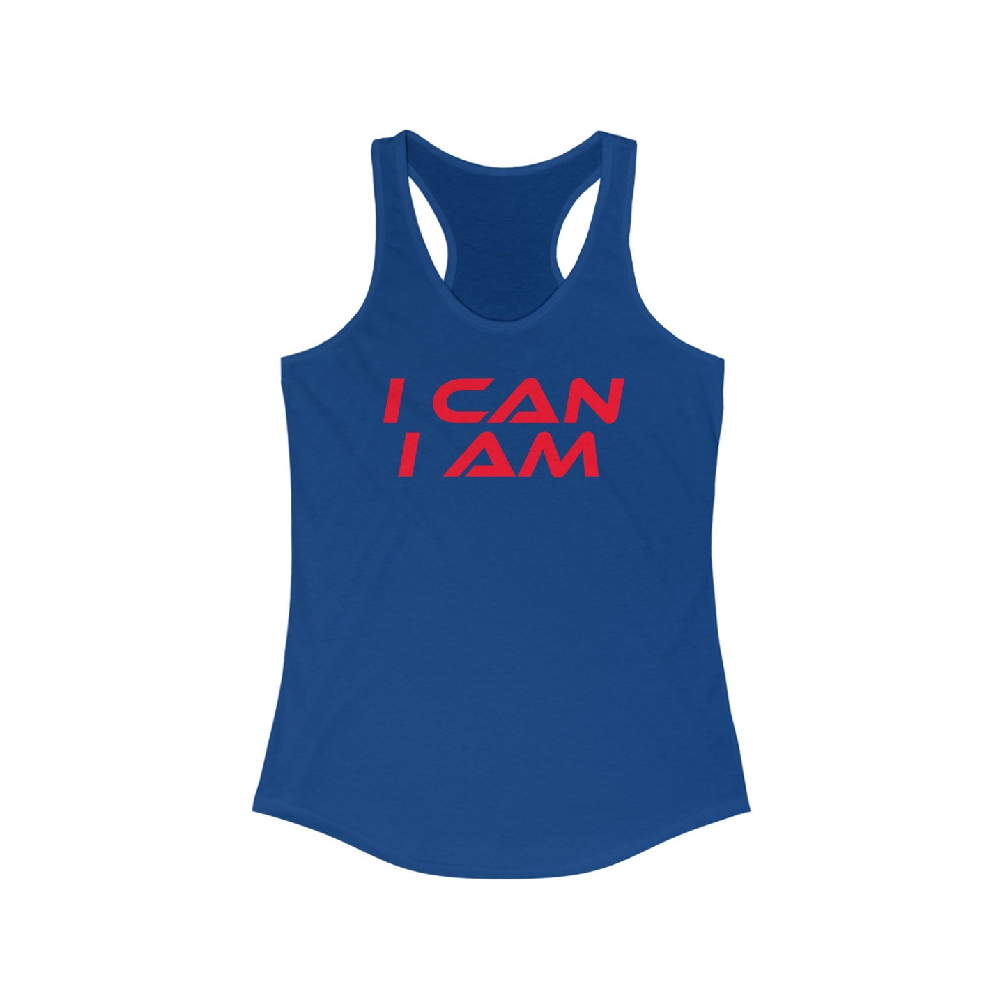 I Can, I Am - Women's Ideal Racerback Tank