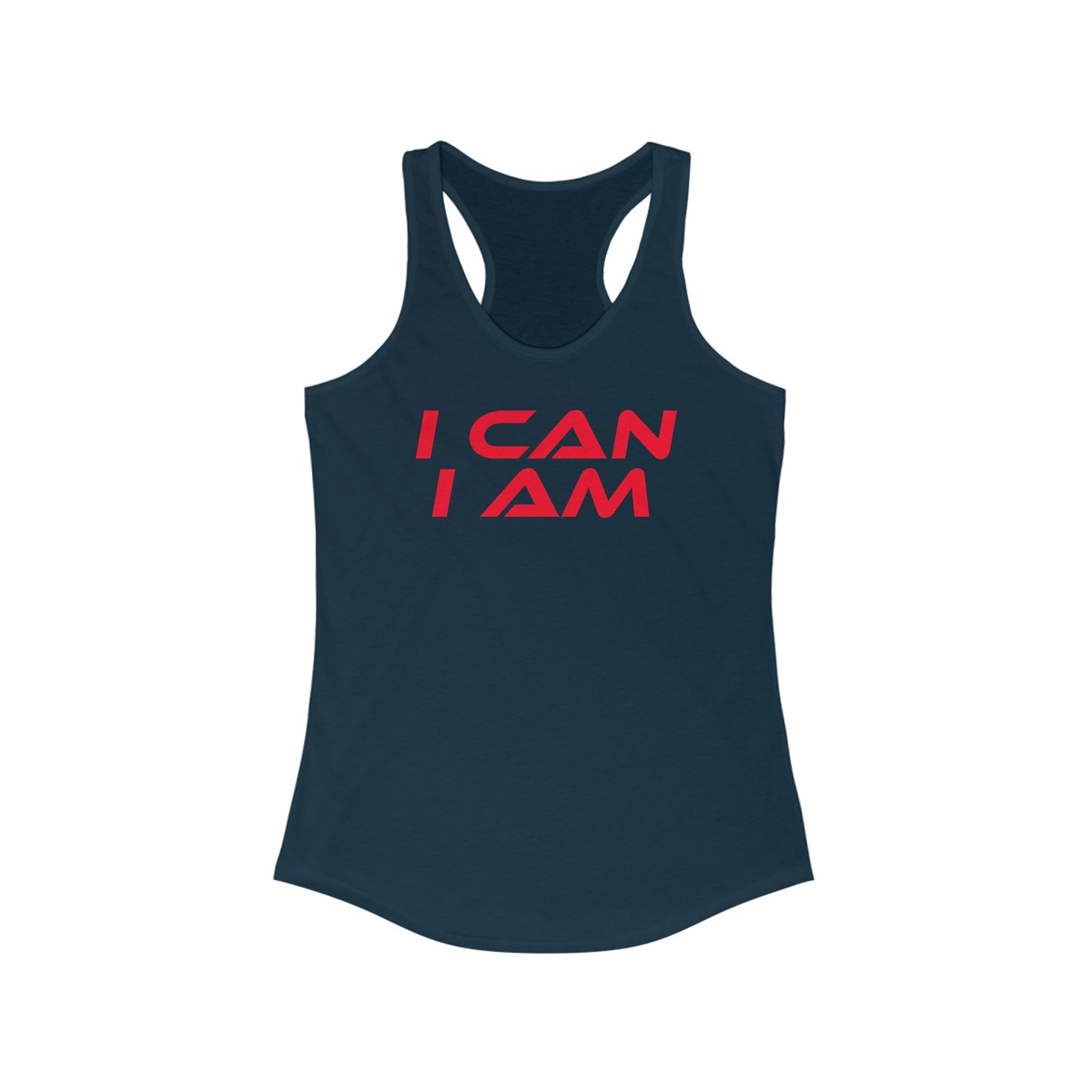 I Can, I Am - Women's Ideal Racerback Tank