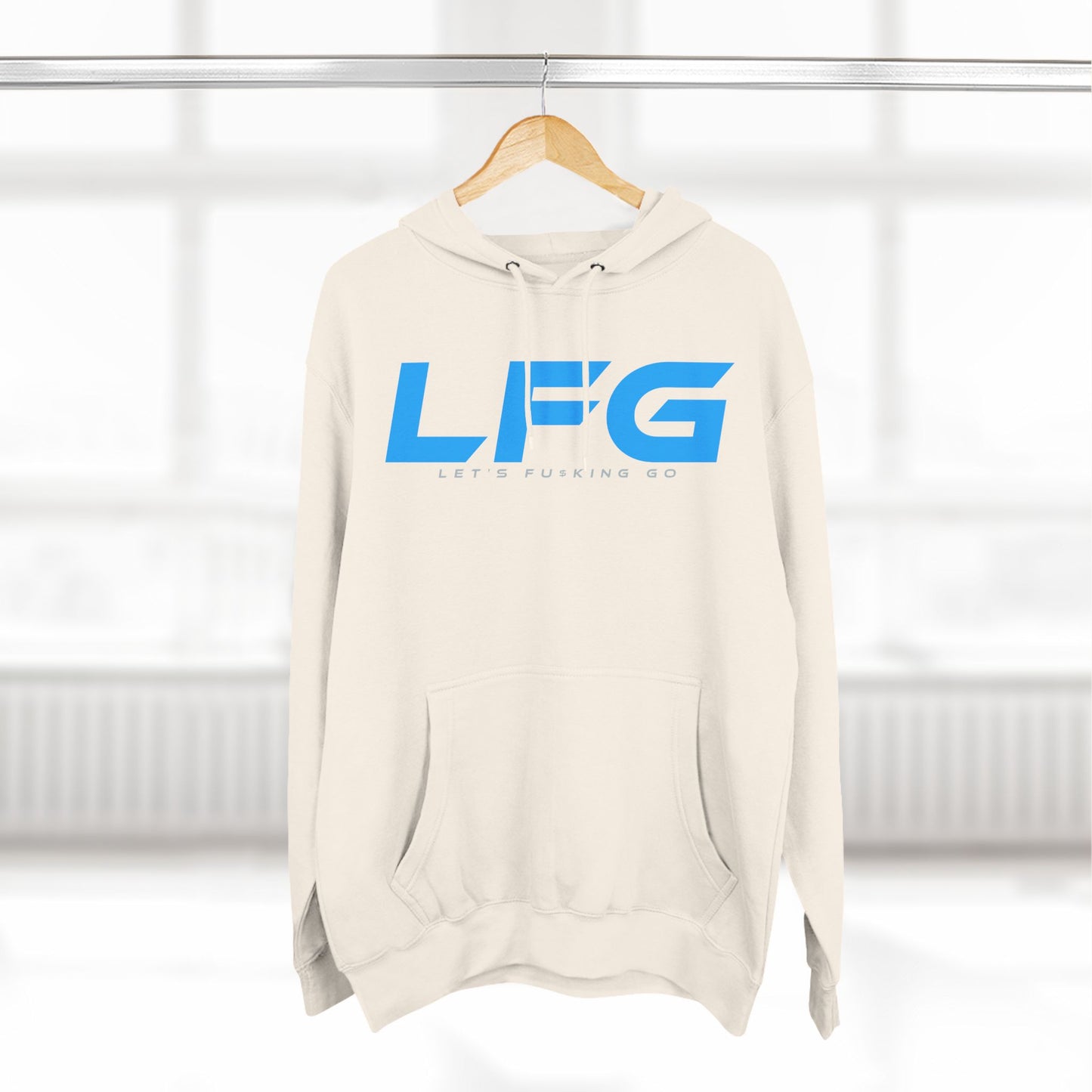 LFG Motivational Fleece Hoodie - Comfortable and Stylish for Everyday Wear