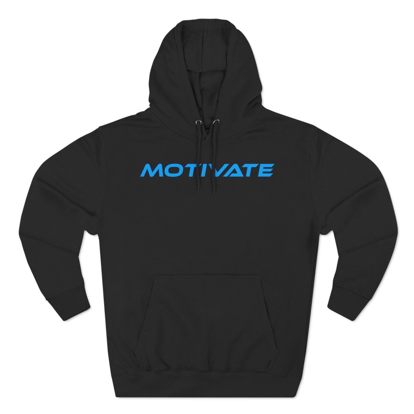 Motivate - Three-Panel Fleece Hoodie