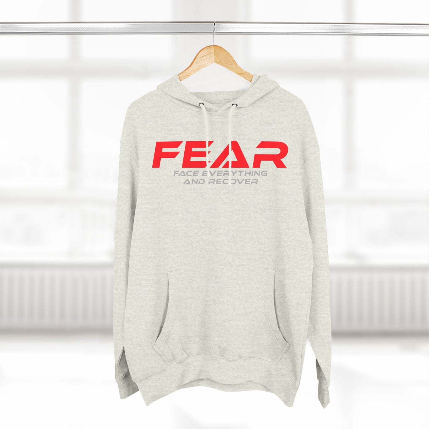 FEAR - Three-Panel Fleece Hoodie