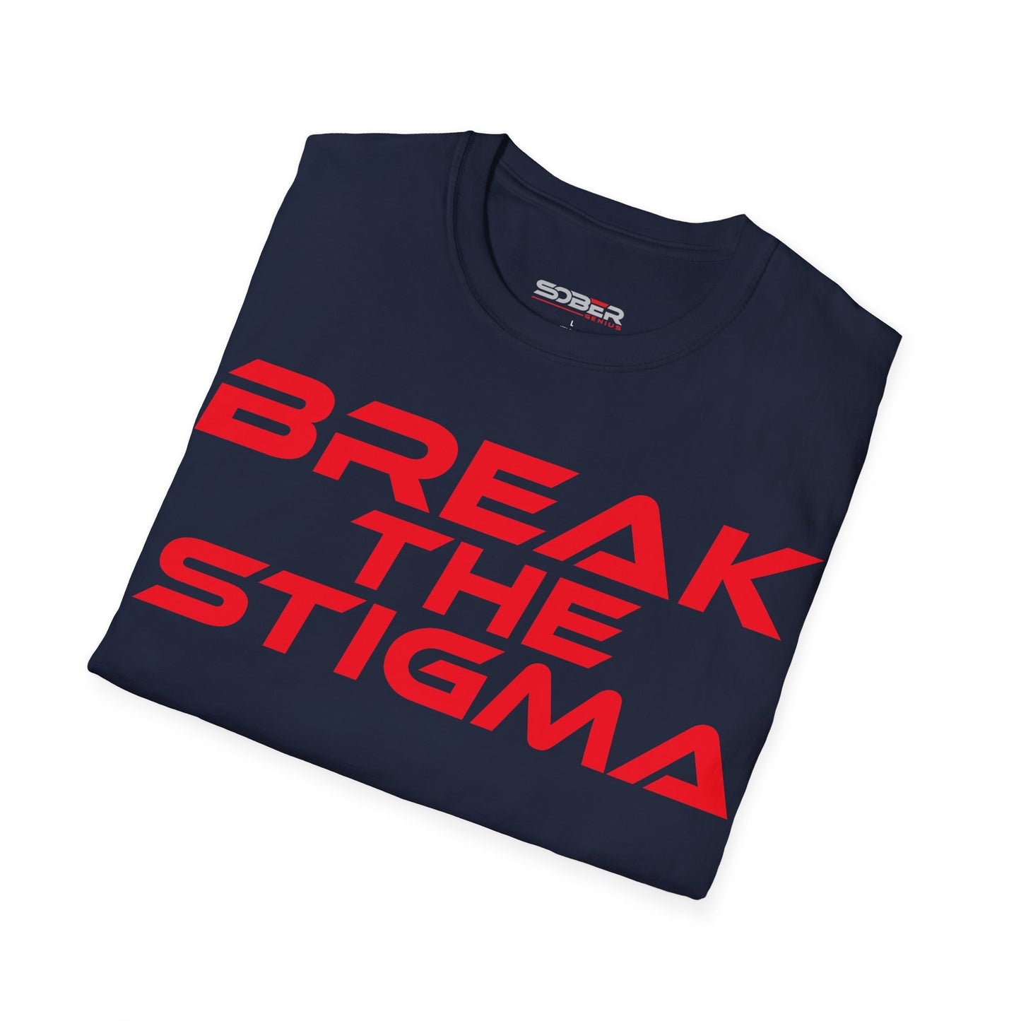 Break The Stigma - Unisex Softstyle T-Shirt