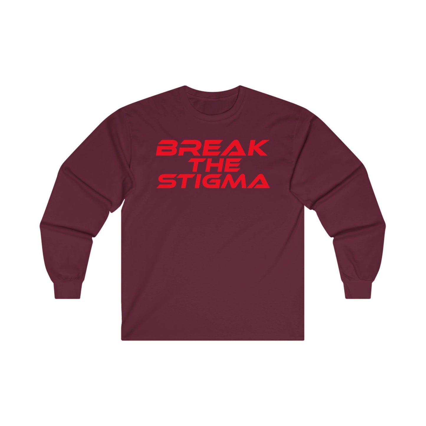 Break The Stigma - Unisex Long Sleeve Tee - Awareness & Support Wear