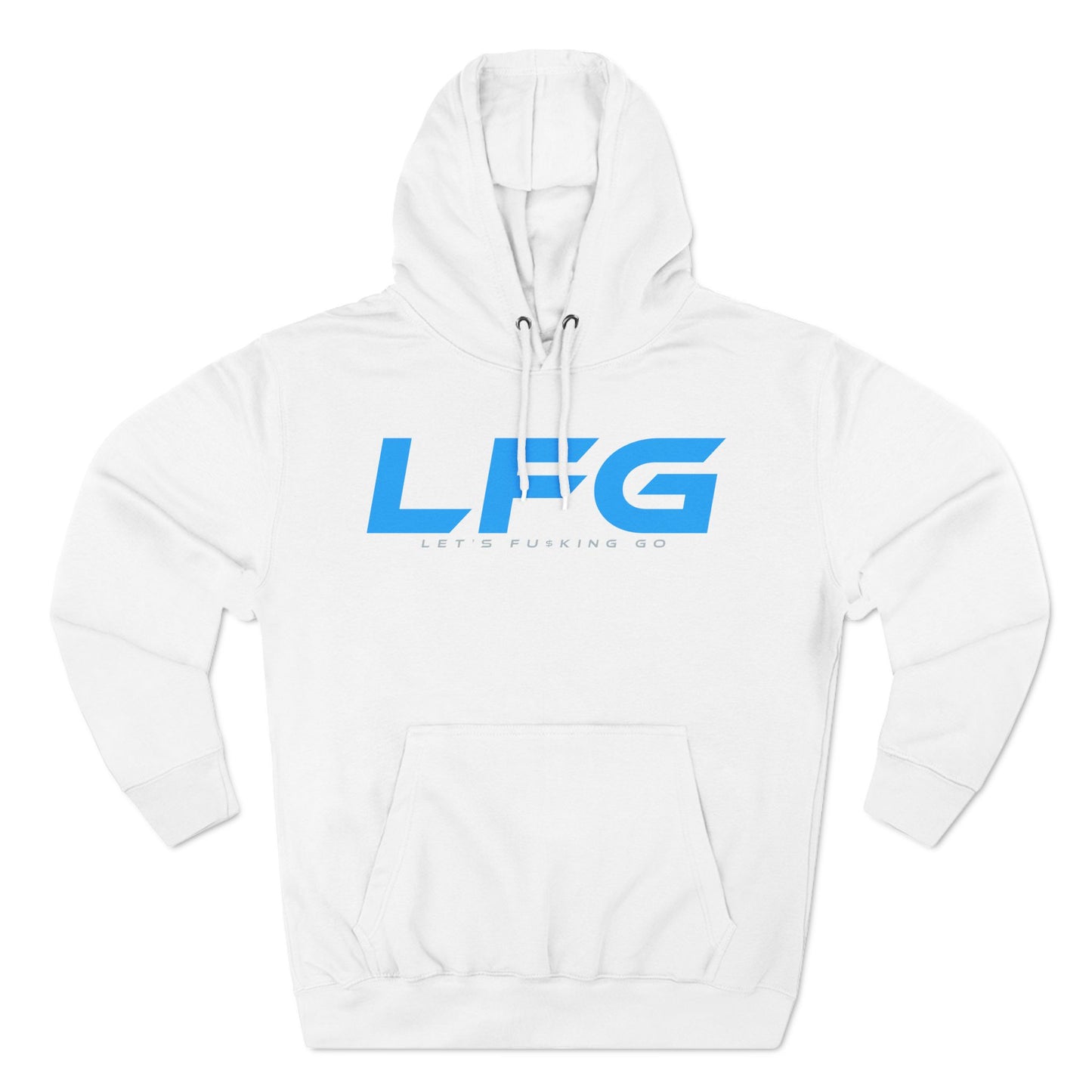 LFG Motivational Fleece Hoodie - Comfortable and Stylish for Everyday Wear