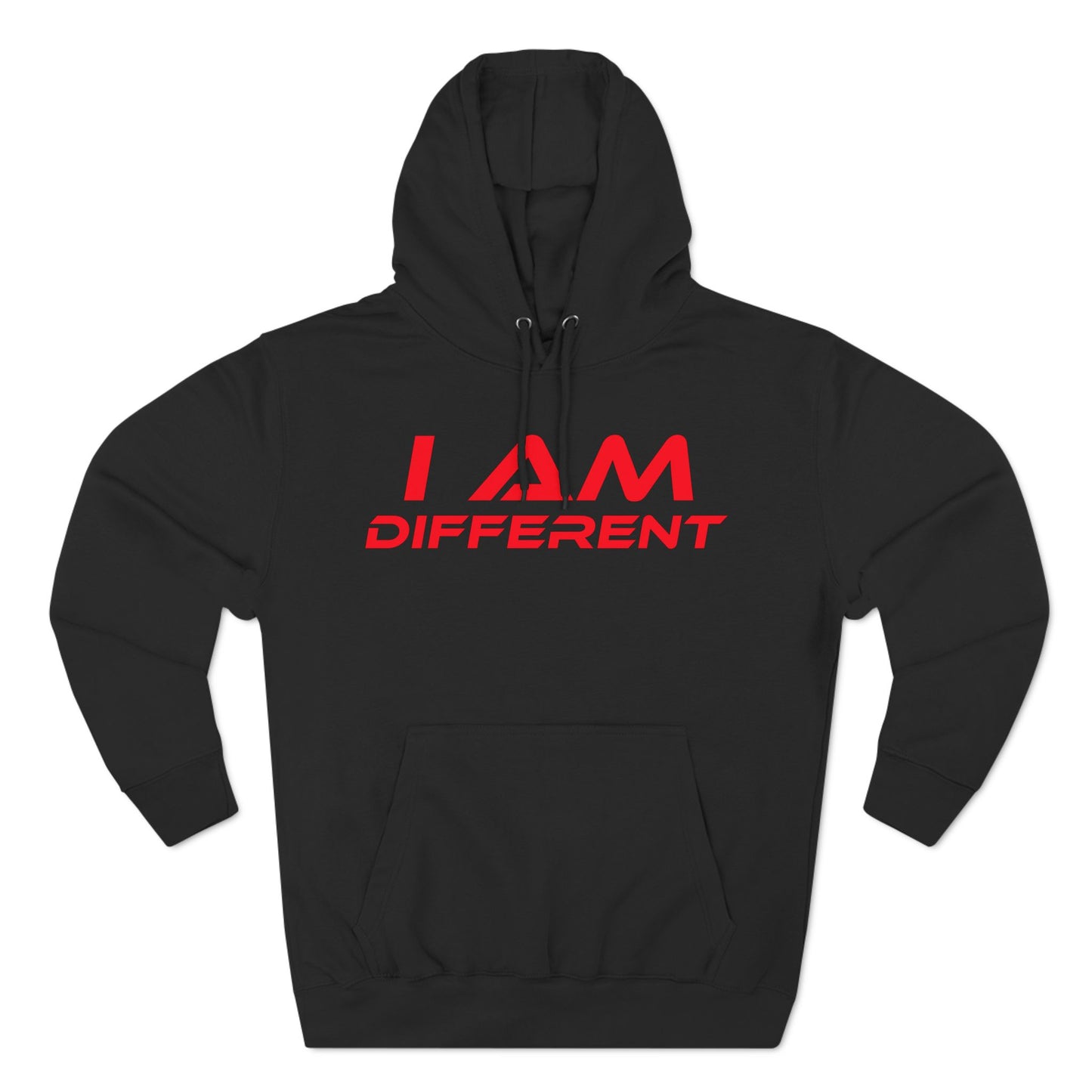 I Am Different - Three-Panel Fleece Hoodie