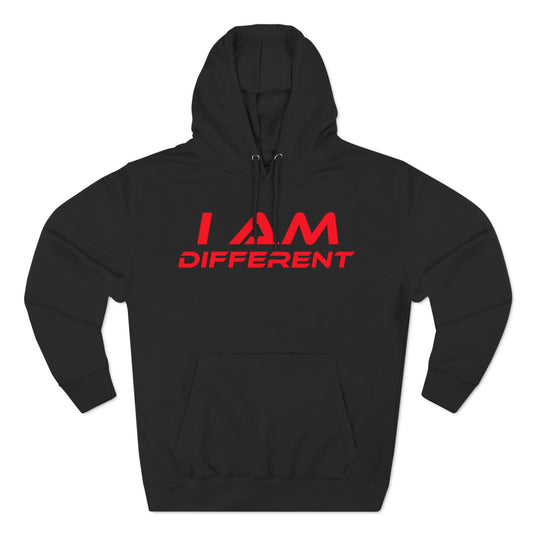 I Am Different - Three-Panel Fleece Hoodie