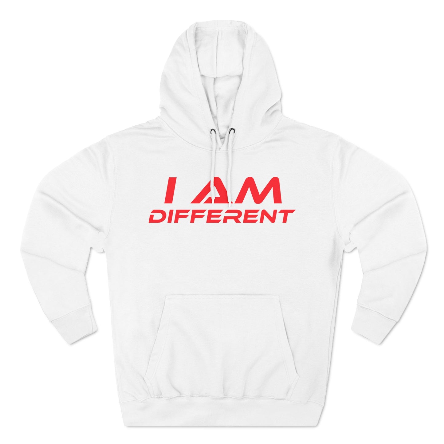 I Am Different - Three-Panel Fleece Hoodie