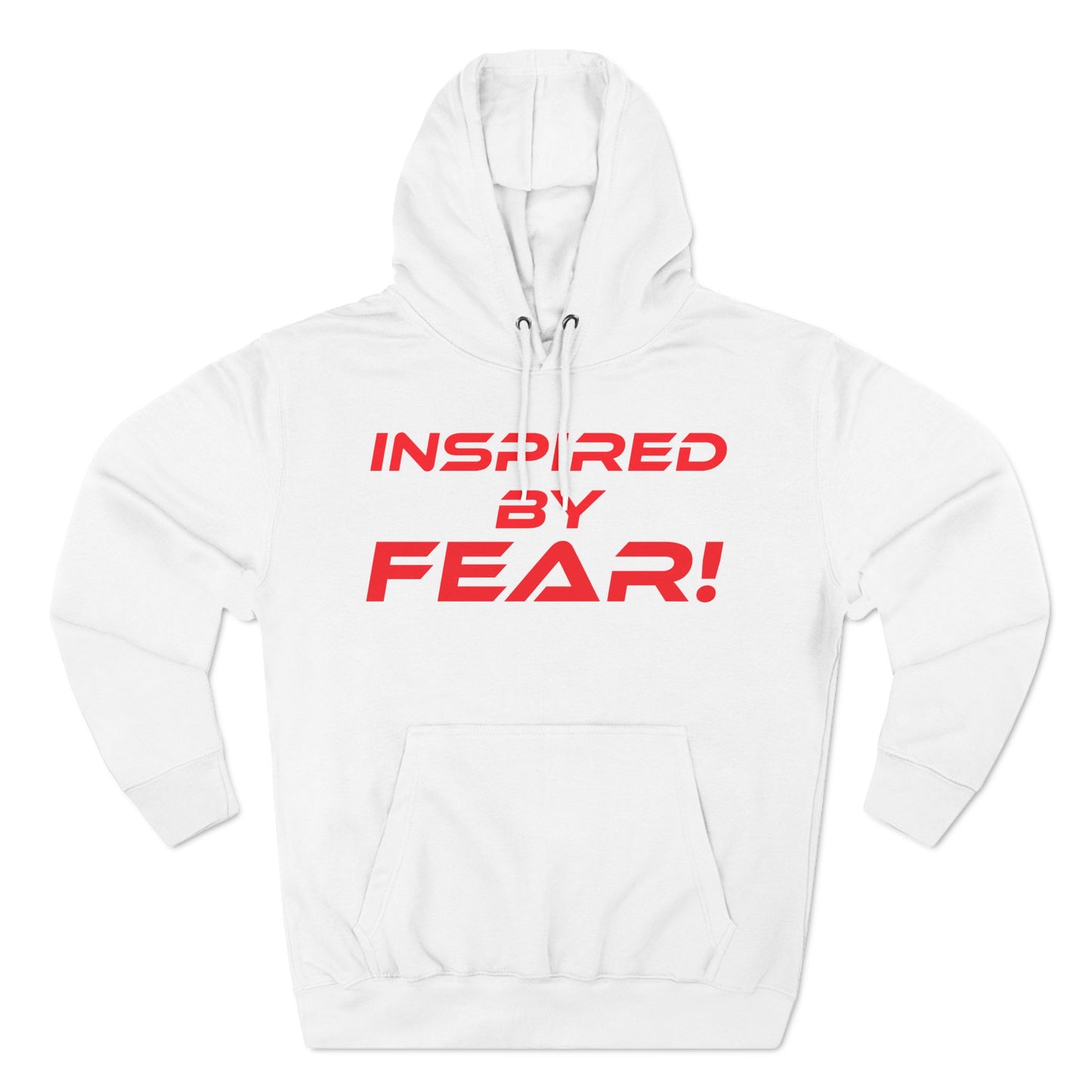 Inspired By Fear - Three-Panel Fleece Hoodie