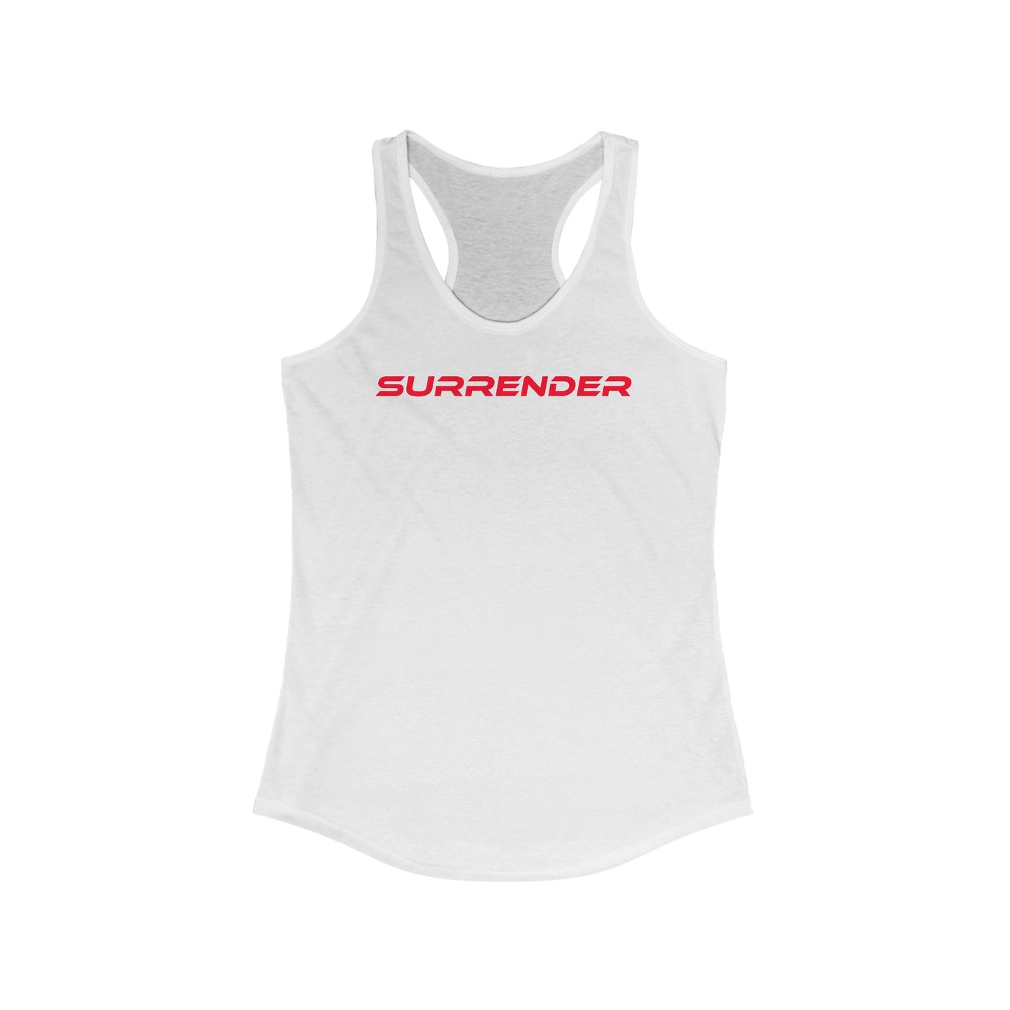 Surrender - Women's Ideal Racerback Tank