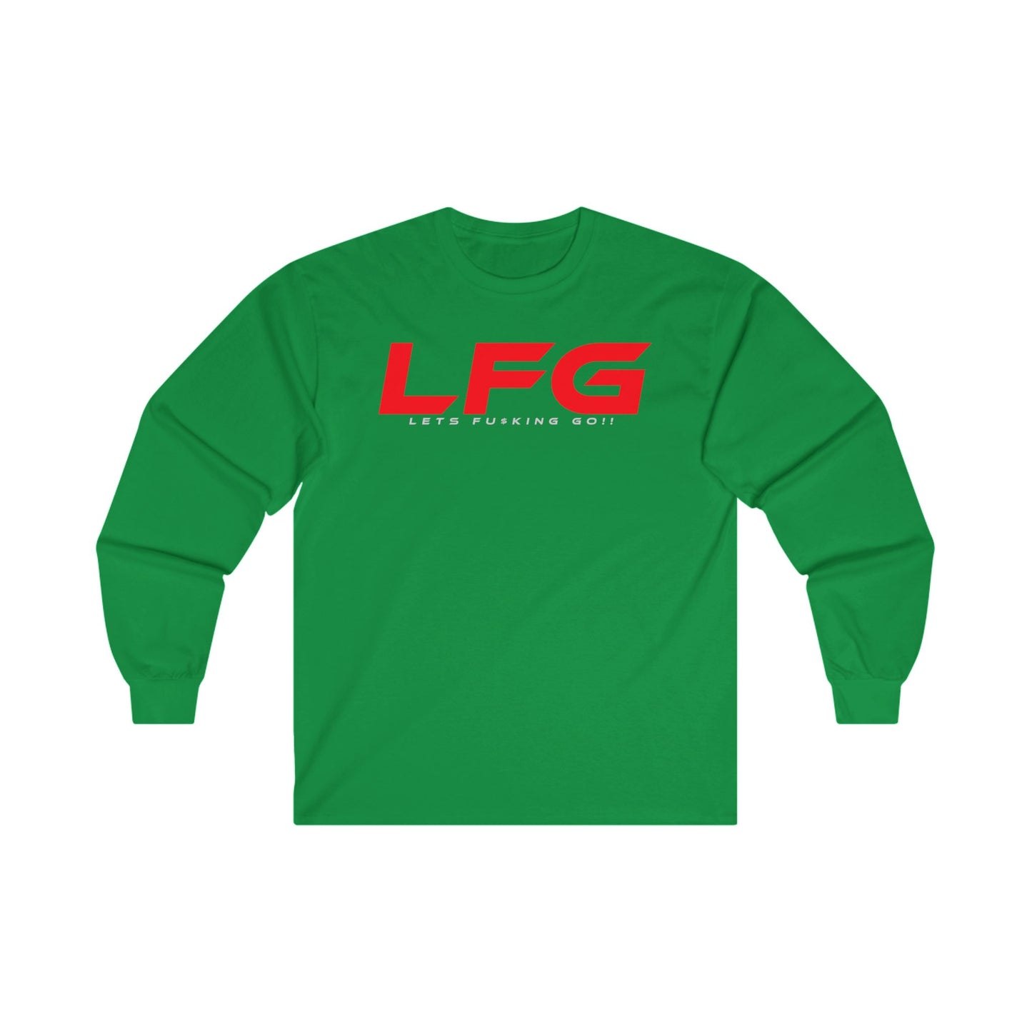 LFG -  Unisex Long Sleeve Tee - LFG (Let's F*cking Go!) - Casual Sportswear