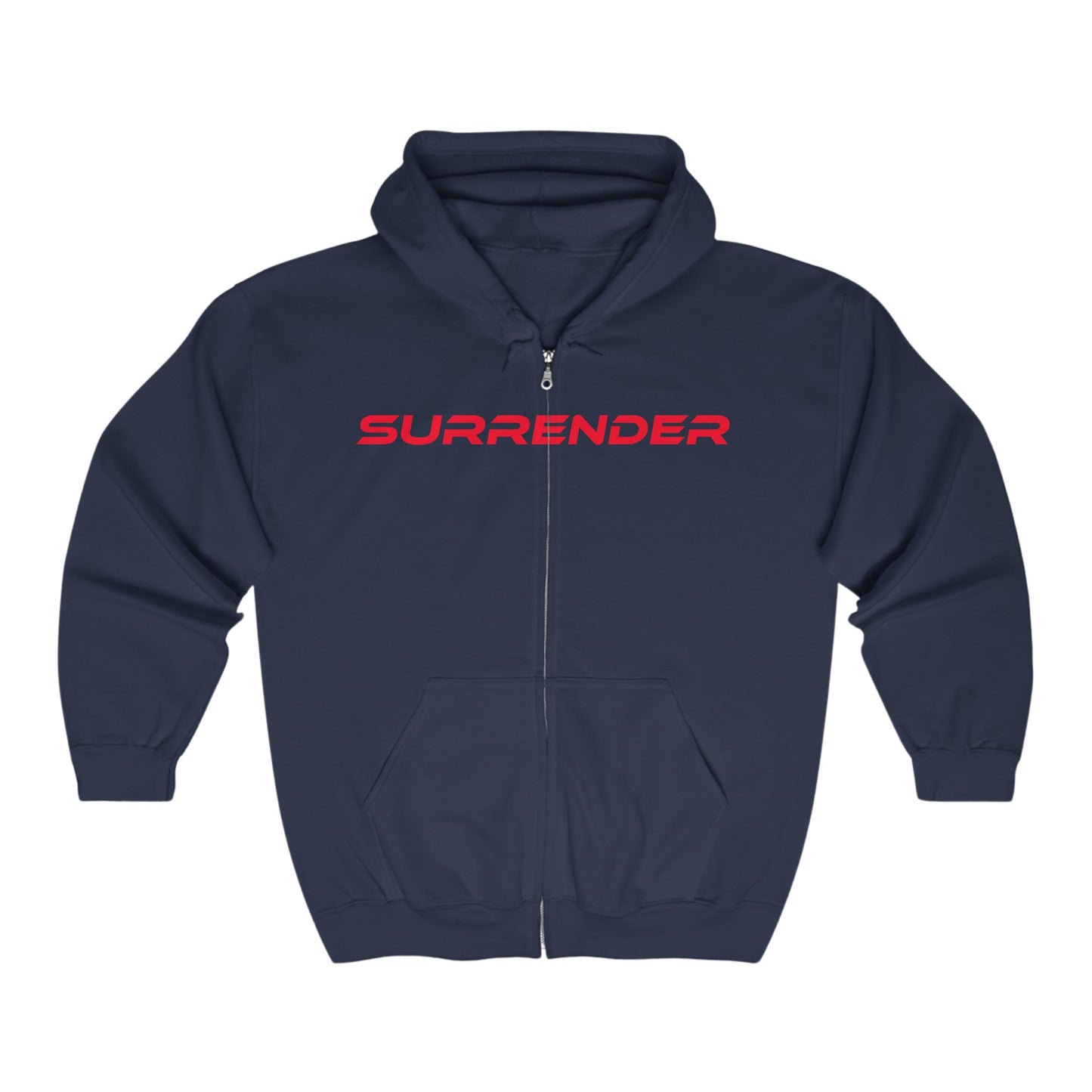 Surrender - Unisex Heavy Blend™ Full Zip Hooded Sweatshirt Motivational