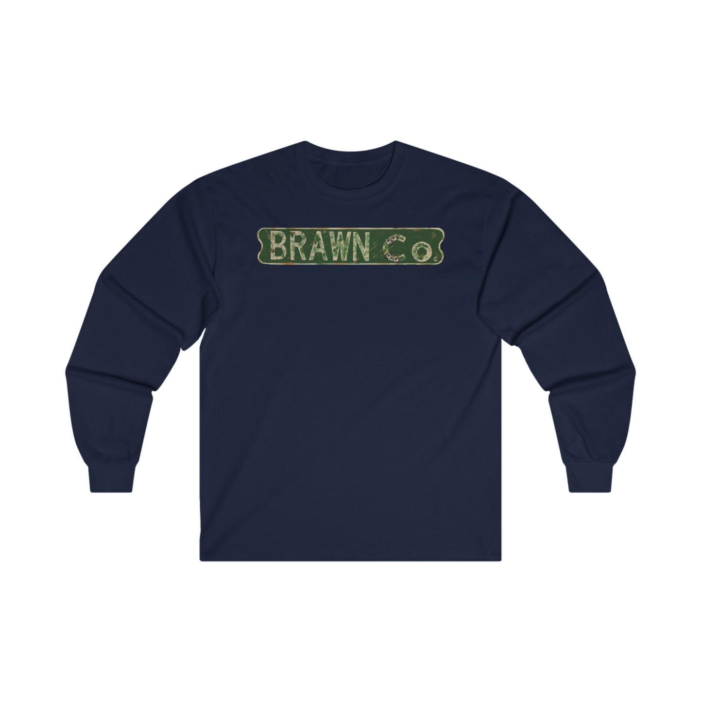 BrawnCo  - Unisex Ultra Cotton Long Sleeve Tee - Casual Comfort for Everyday Wear