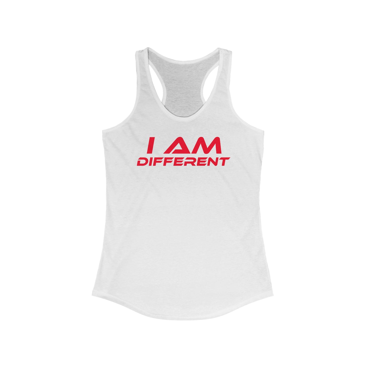 I Am Different - Women's Ideal Racerback Tank