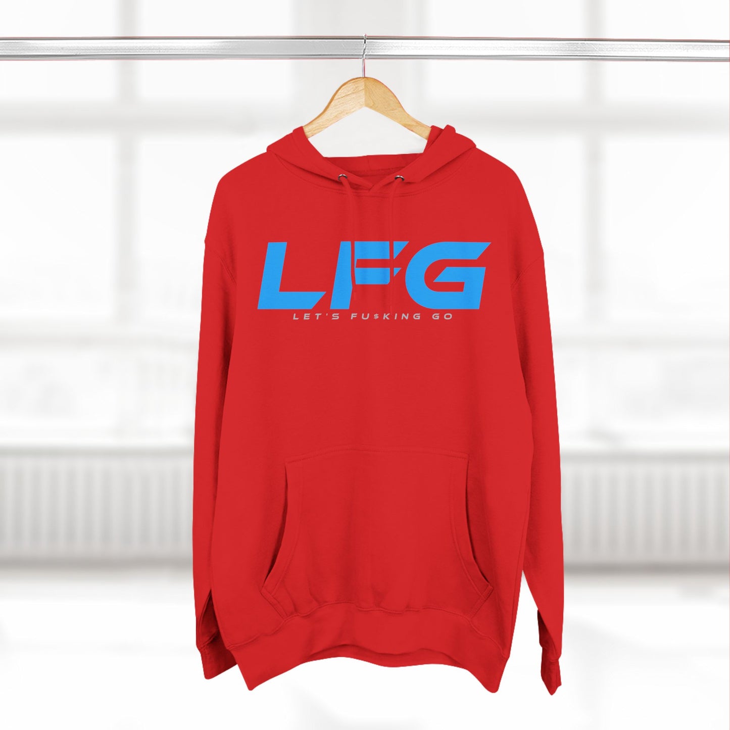 LFG Motivational Fleece Hoodie - Comfortable and Stylish for Everyday Wear