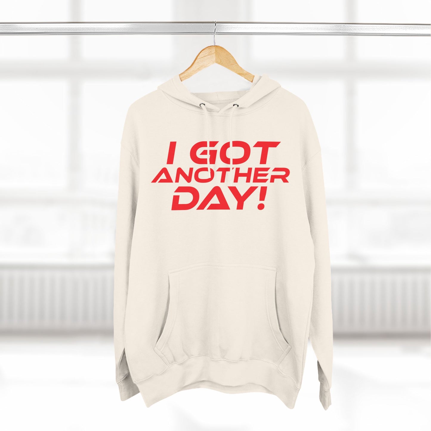 I Got Another Day - Three-Panel Fleece Hoodie