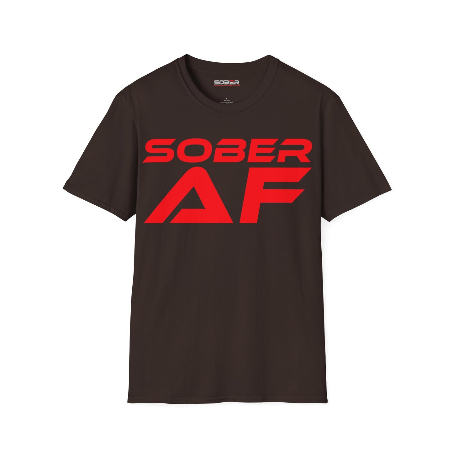 Sober AF - Unisex Softstyle T-Shirt