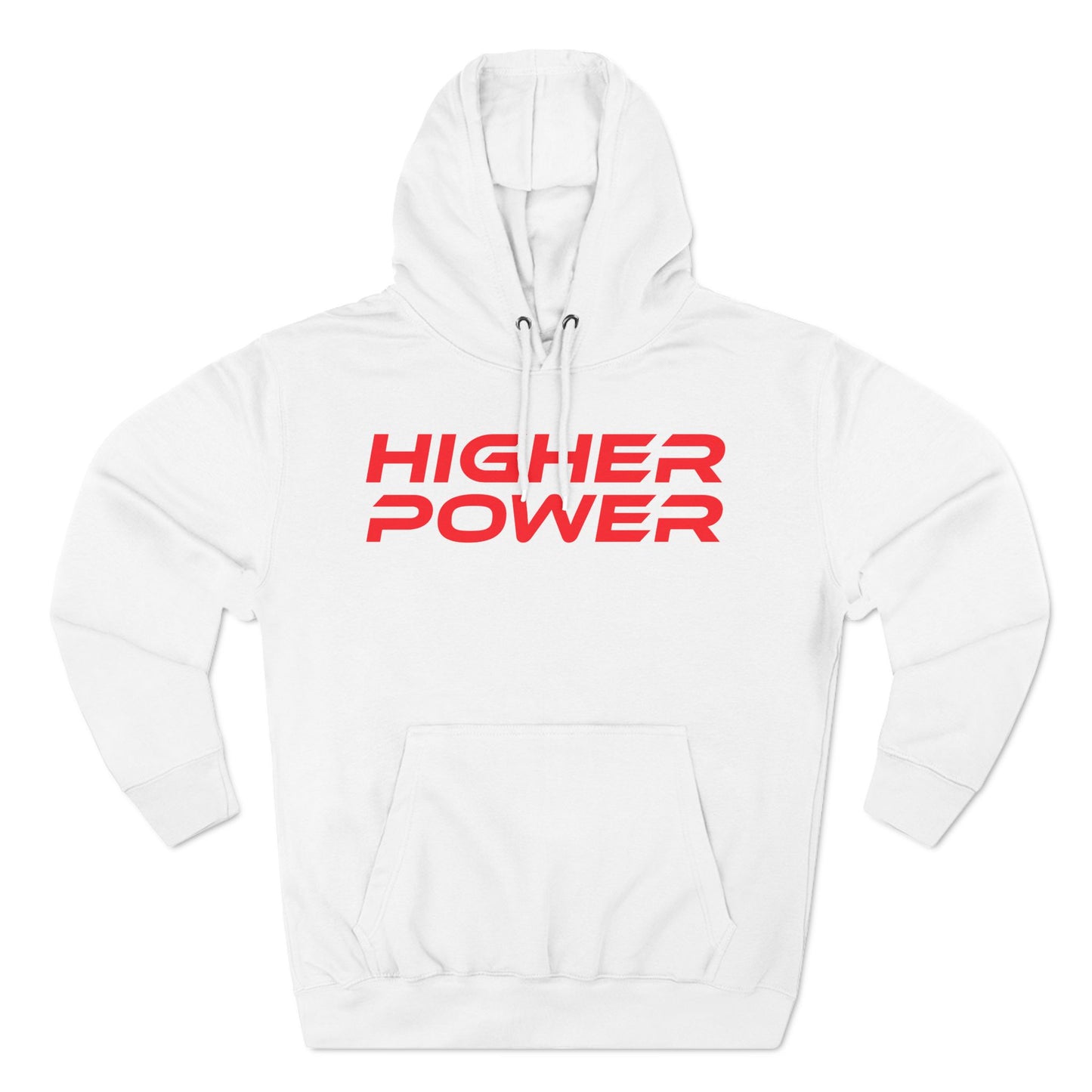 Higher Power - Three-Panel Fleece Hoodie