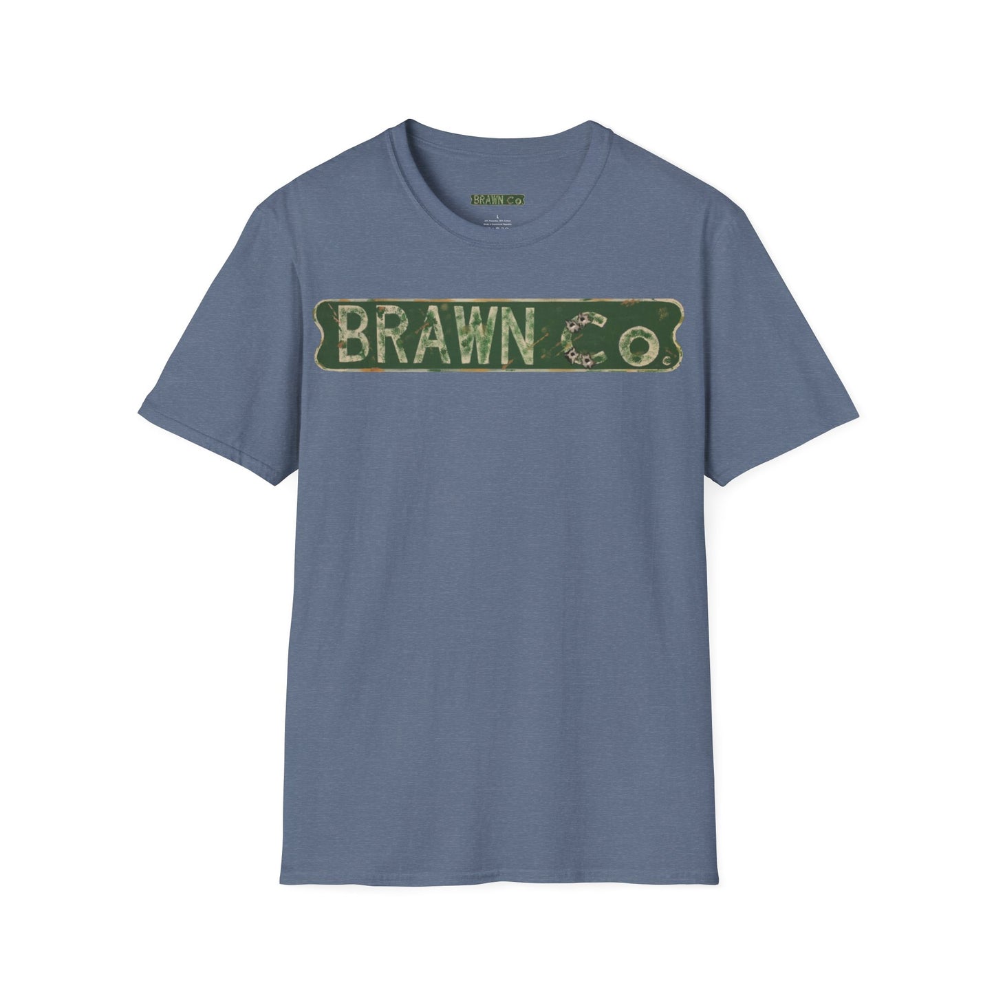 BrawnCo  - Unisex Softstyle Graphic T-Shirt - Casual Comfort Wear