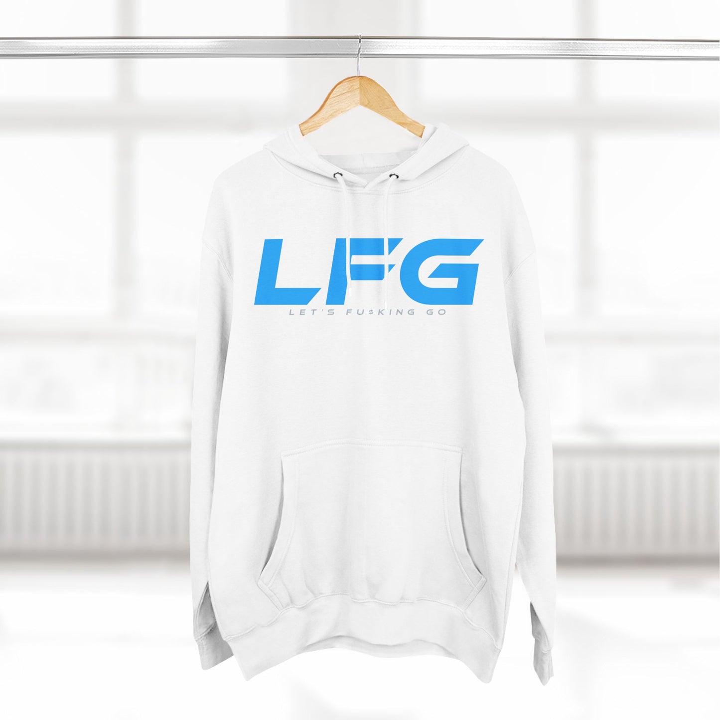 LFG Motivational Fleece Hoodie - Comfortable and Stylish for Everyday Wear