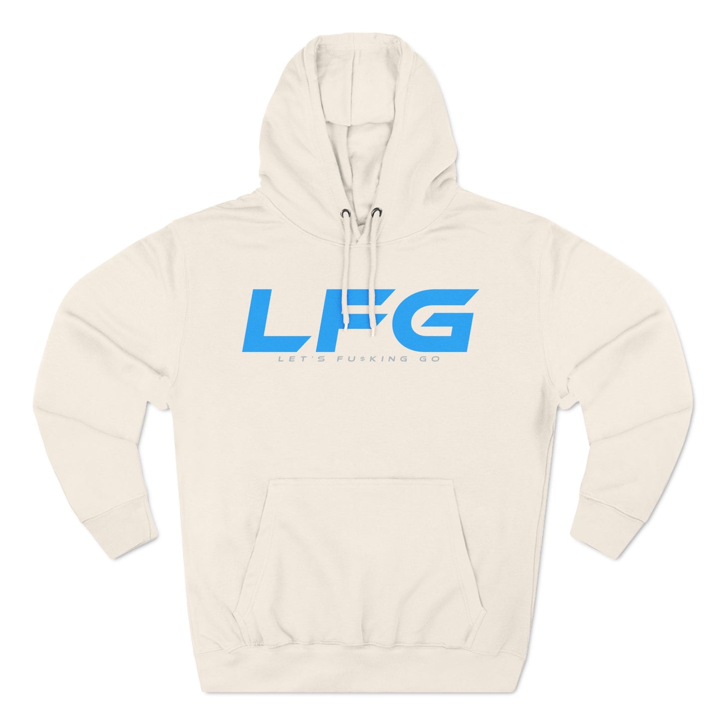 LFG Motivational Fleece Hoodie - Comfortable and Stylish for Everyday Wear