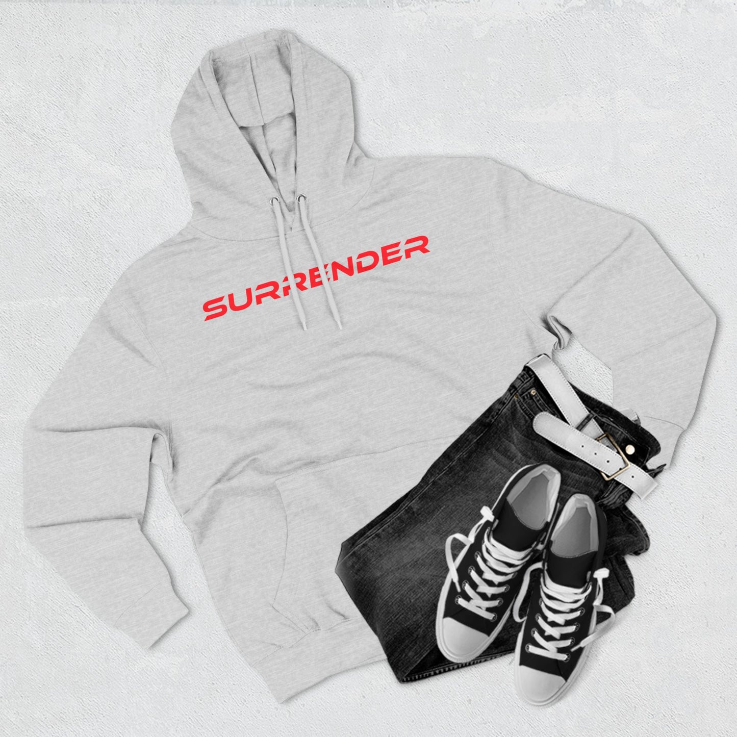 Surrender - Three-Panel Fleece Hoodie