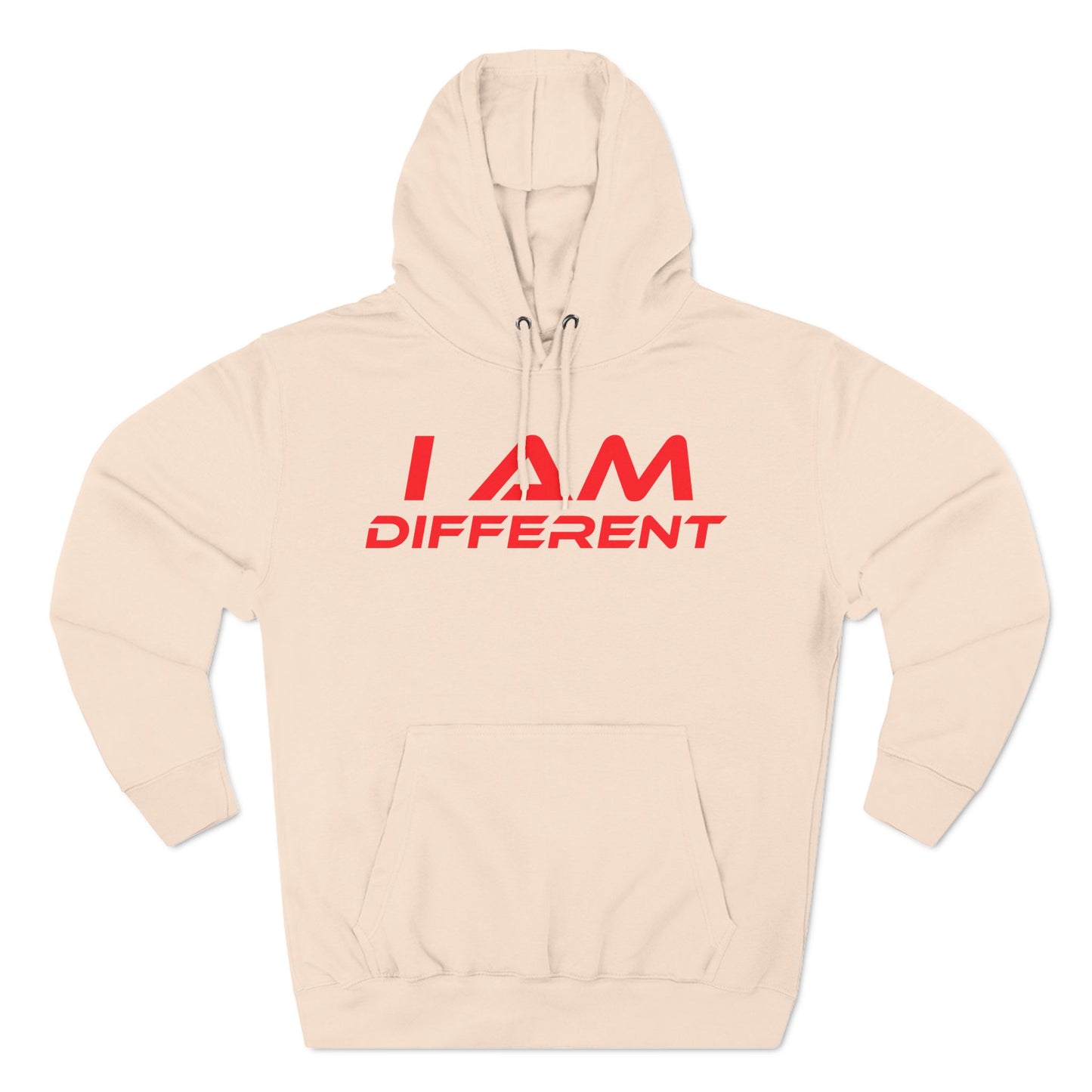 I Am Different - Three-Panel Fleece Hoodie