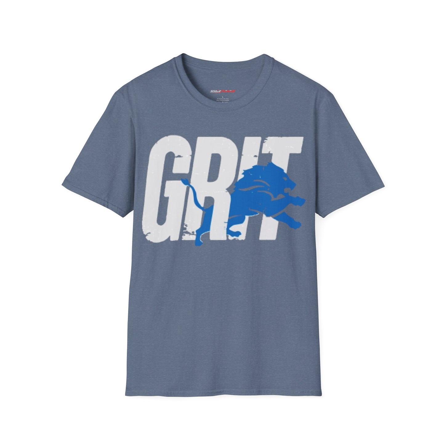 Grit & Soberpreneur w/ Lion - Unisex Softstyle T-Shirt – Motivational Fitness Apparel