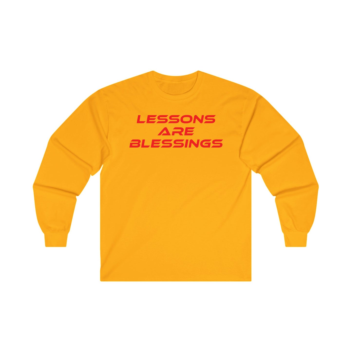 Lessons Are Blessings - Unisex Ultra Cotton Long Sleeve Tee