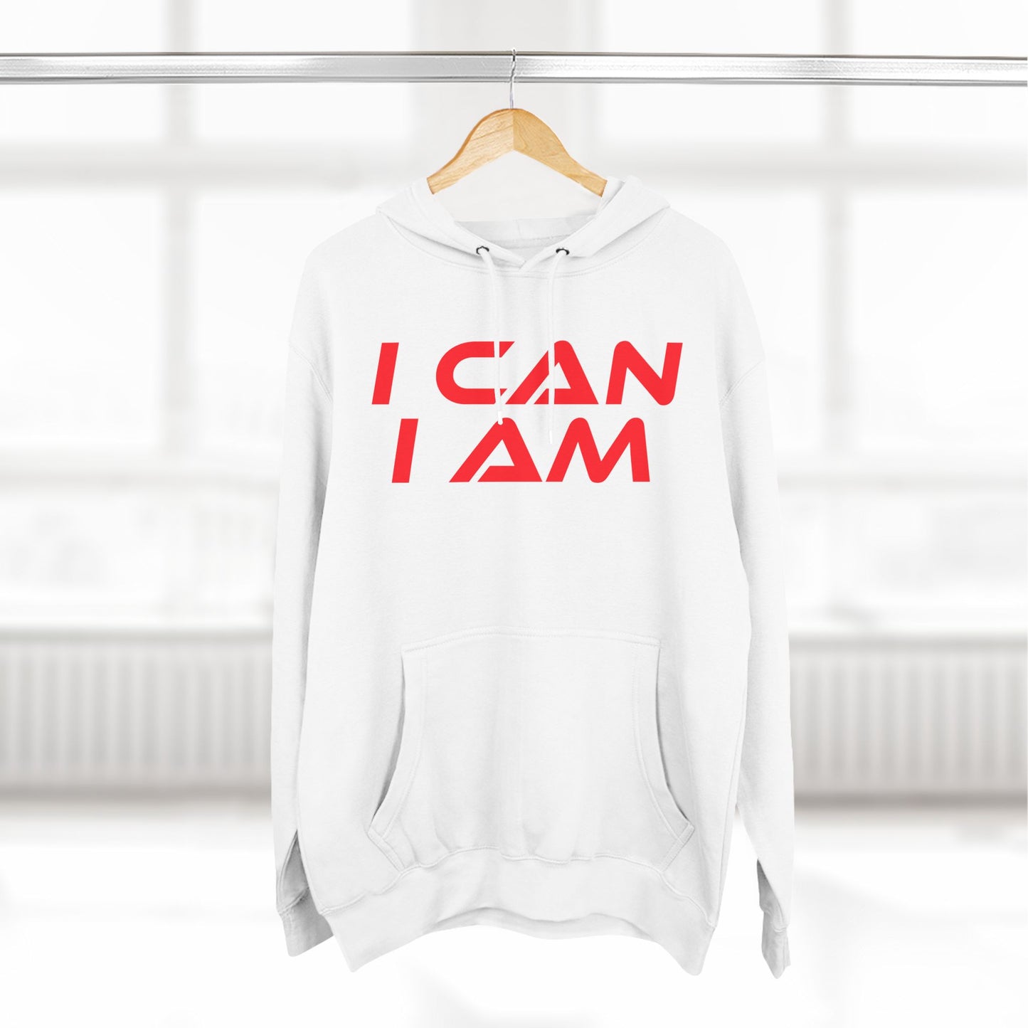 I Can, I Am - Three-Panel Fleece Hoodie