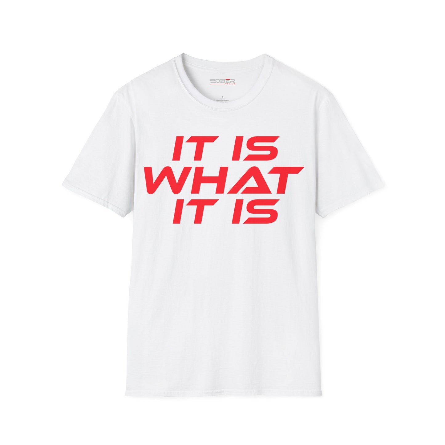 It Is What It Is - Unisex Softstyle T-Shirt