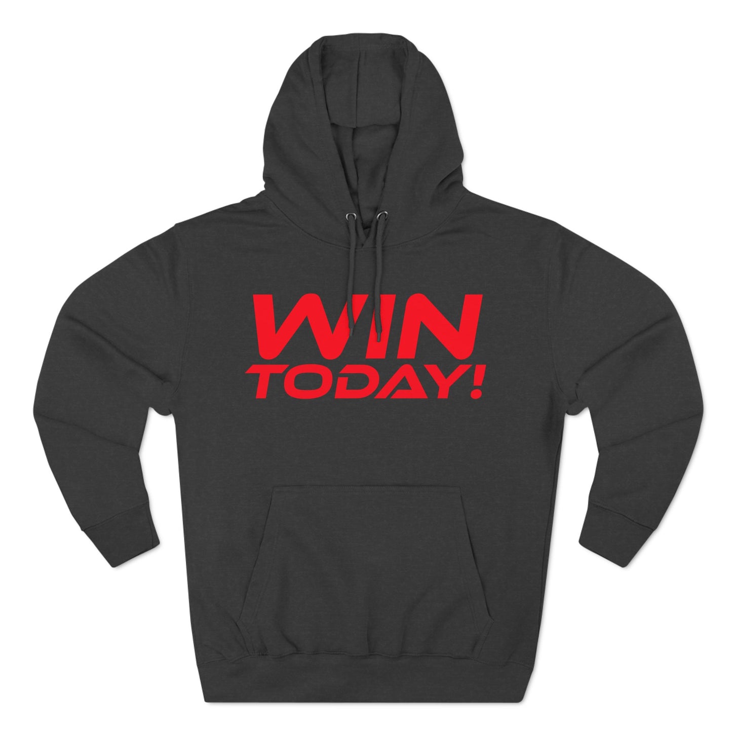 Win Today - Three-Panel Fleece Hoodie