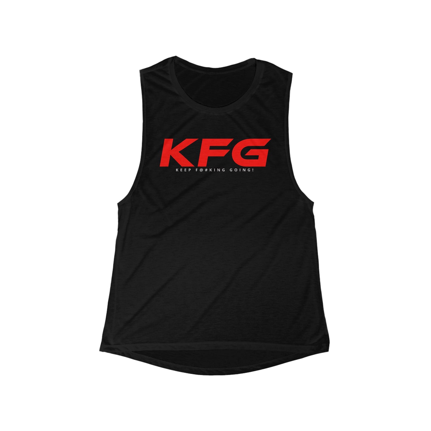 KFG - Women's Flowy Scoop Muscle Tank